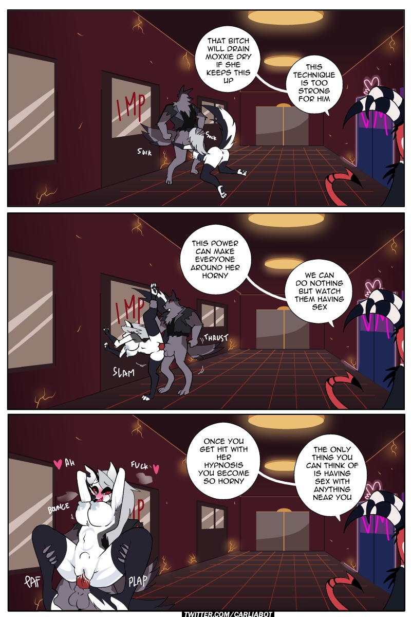 Mox and Verosika by Carliabot - page 13 of 26 - Furry Comics, Straight, Parody: Helluva Boss