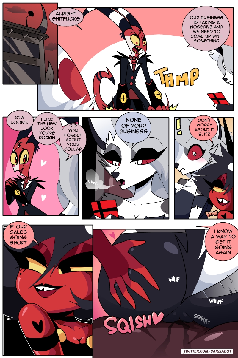 Mox Millie and Loona by Carliabot - page 17 of 19 - Furry Comics, Parody: Helluva Boss, Futanari
