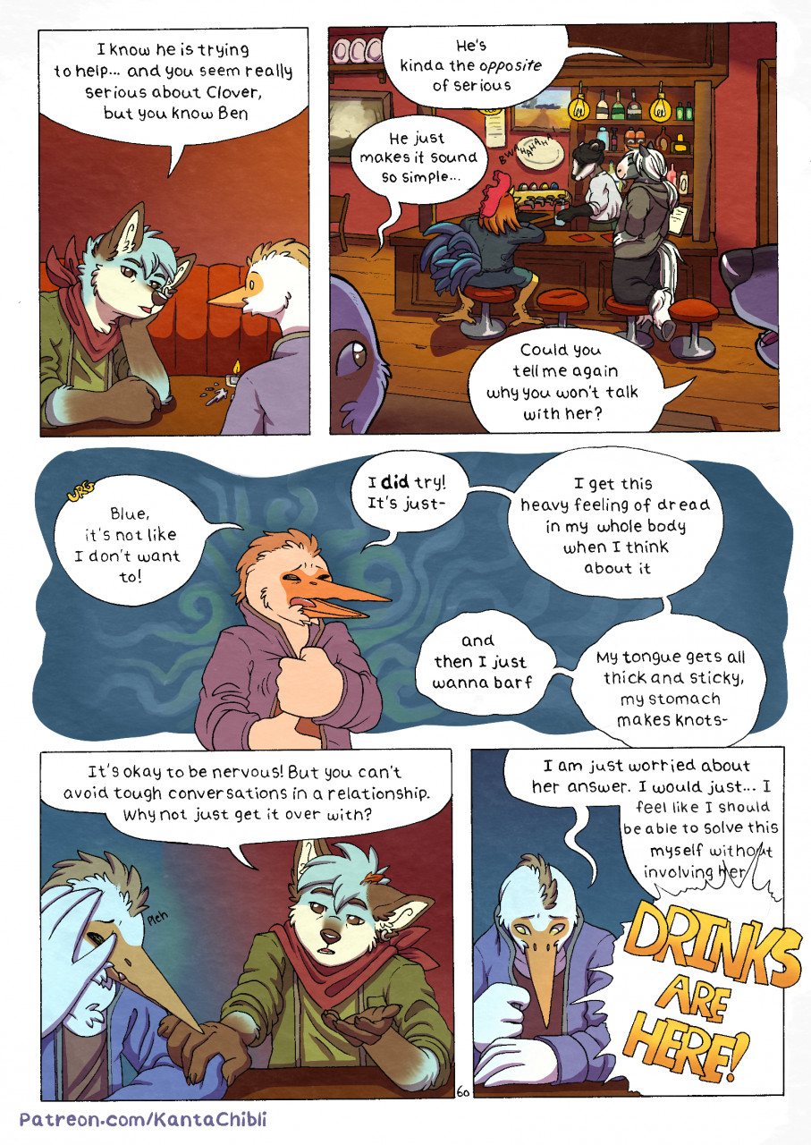 My Girlfriend Doesn't Moan by Kantachibli - page 60 of 132 - Furry Comics, Straight