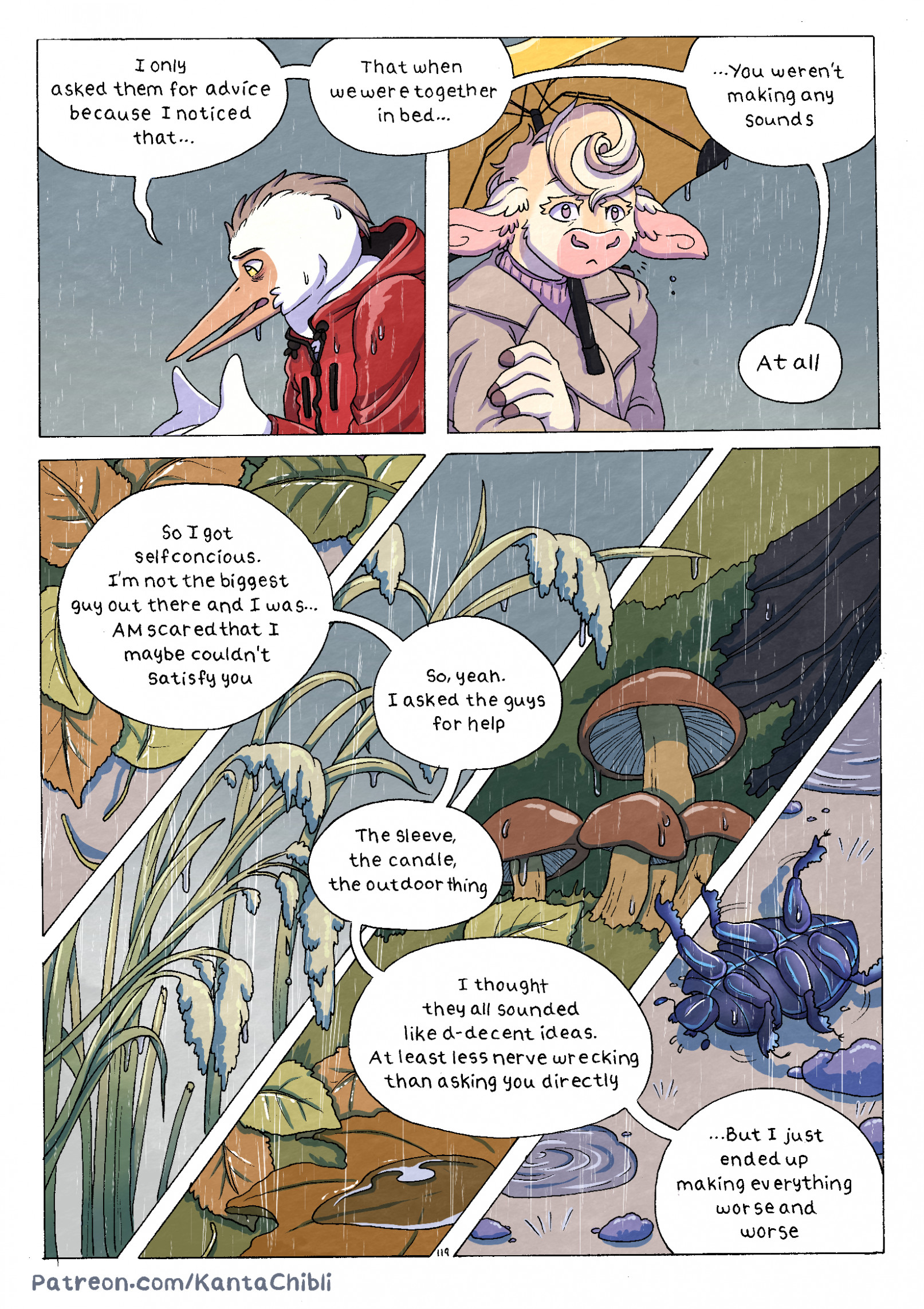 My Girlfriend Doesn't Moan by Kantachibli - page 110 of 132 - Furry Comics, Straight