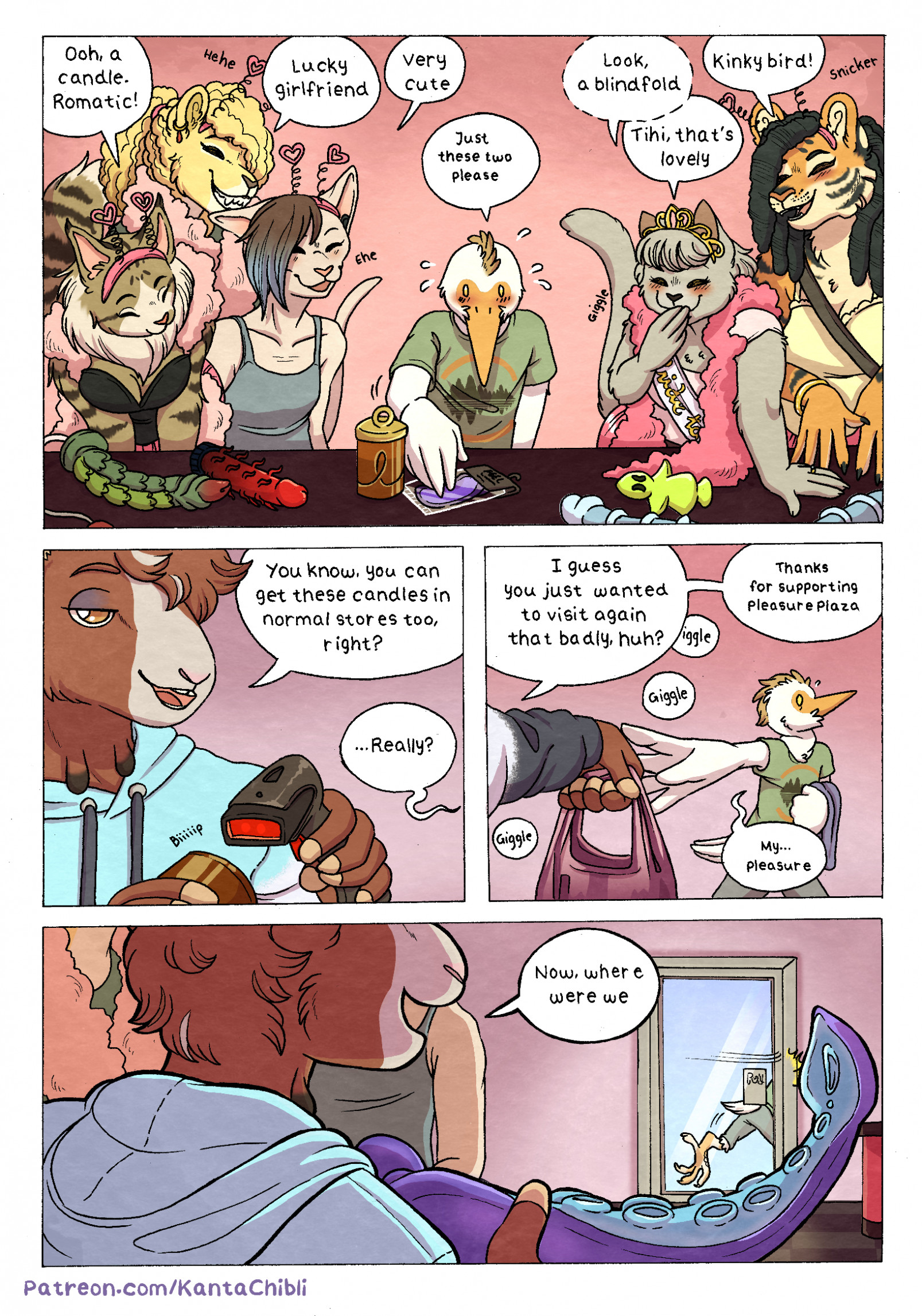 My Girlfriend Doesn't Moan by Kantachibli - page 70 of 132 - Furry Comics, Straight
