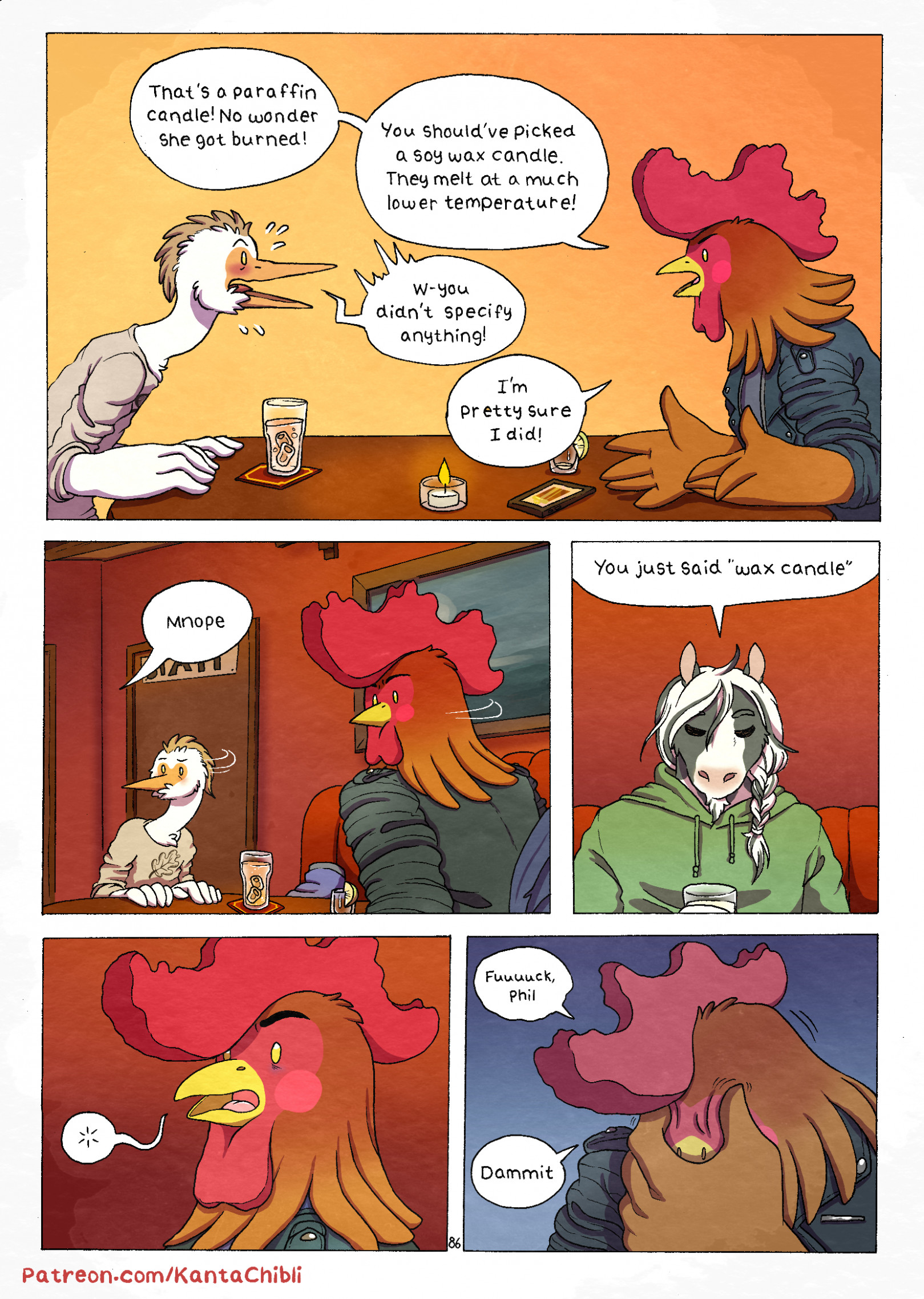 My Girlfriend Doesn't Moan by Kantachibli - page 84 of 132 - Furry Comics, Straight