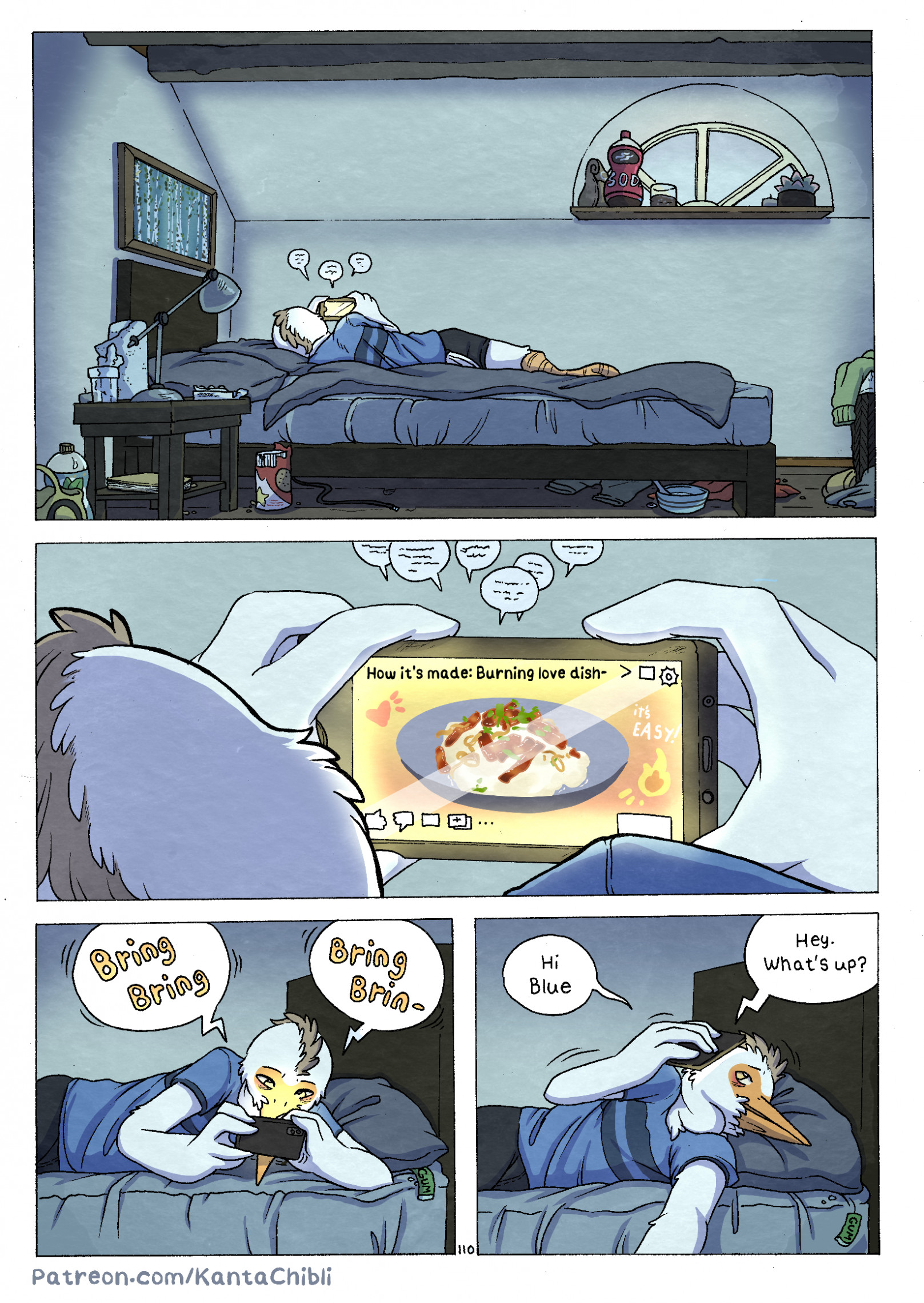 My Girlfriend Doesn't Moan by Kantachibli - page 101 of 132 - Furry Comics, Straight