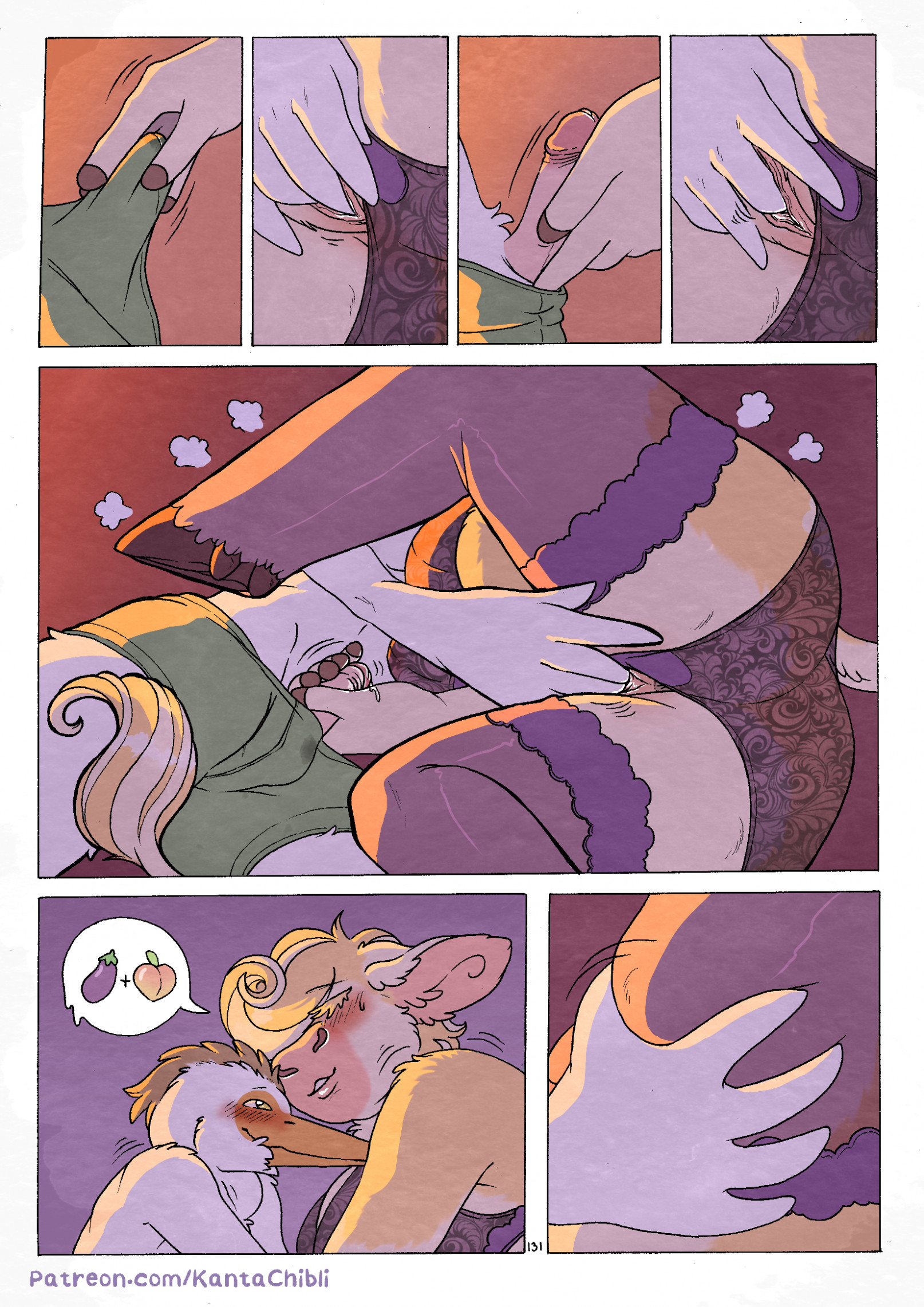 My Girlfriend Doesn't Moan by Kantachibli - page 122 of 132 - Furry Comics, Straight