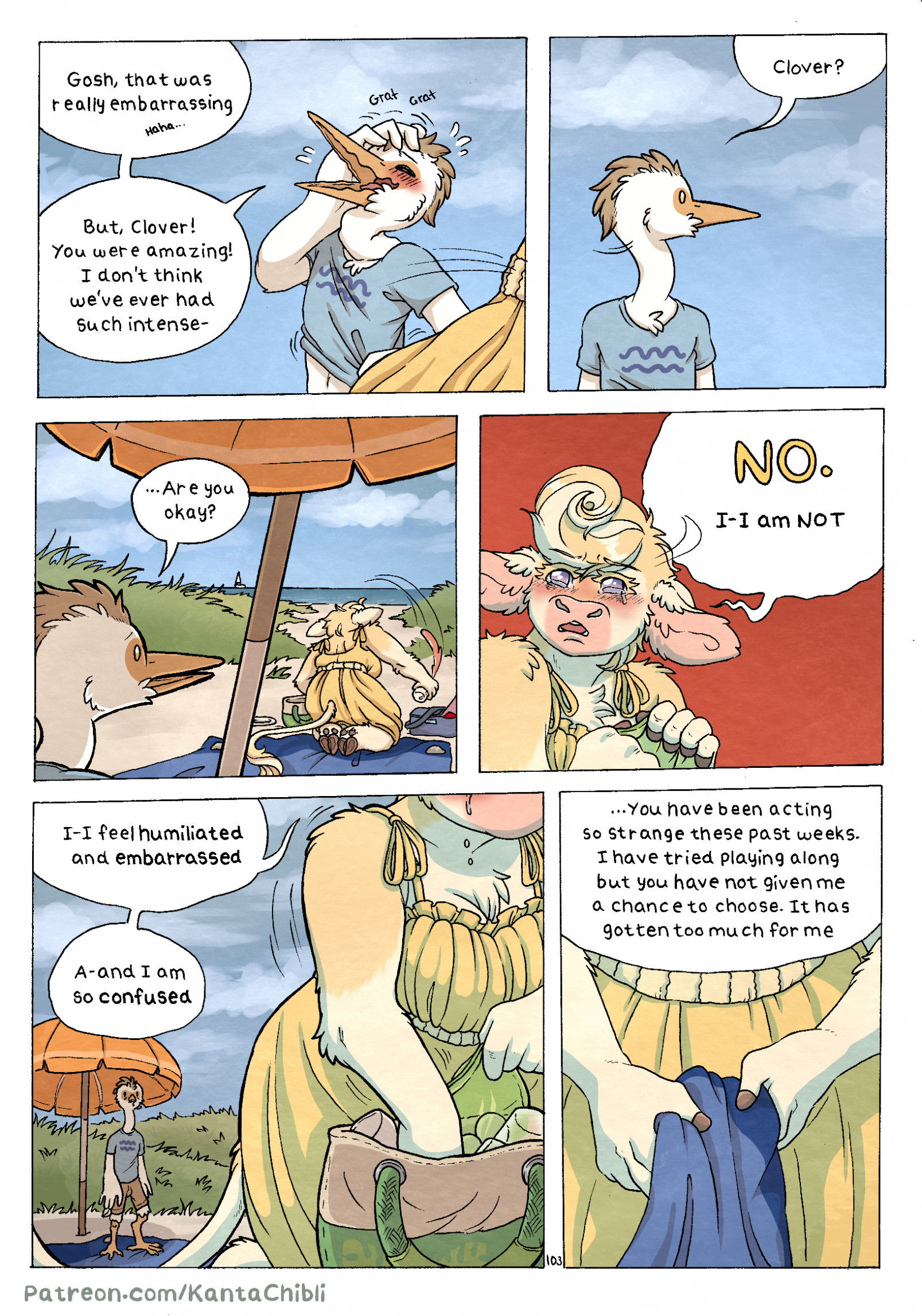My Girlfriend Doesn't Moan by Kantachibli - page 98 of 132 - Furry Comics, Straight
