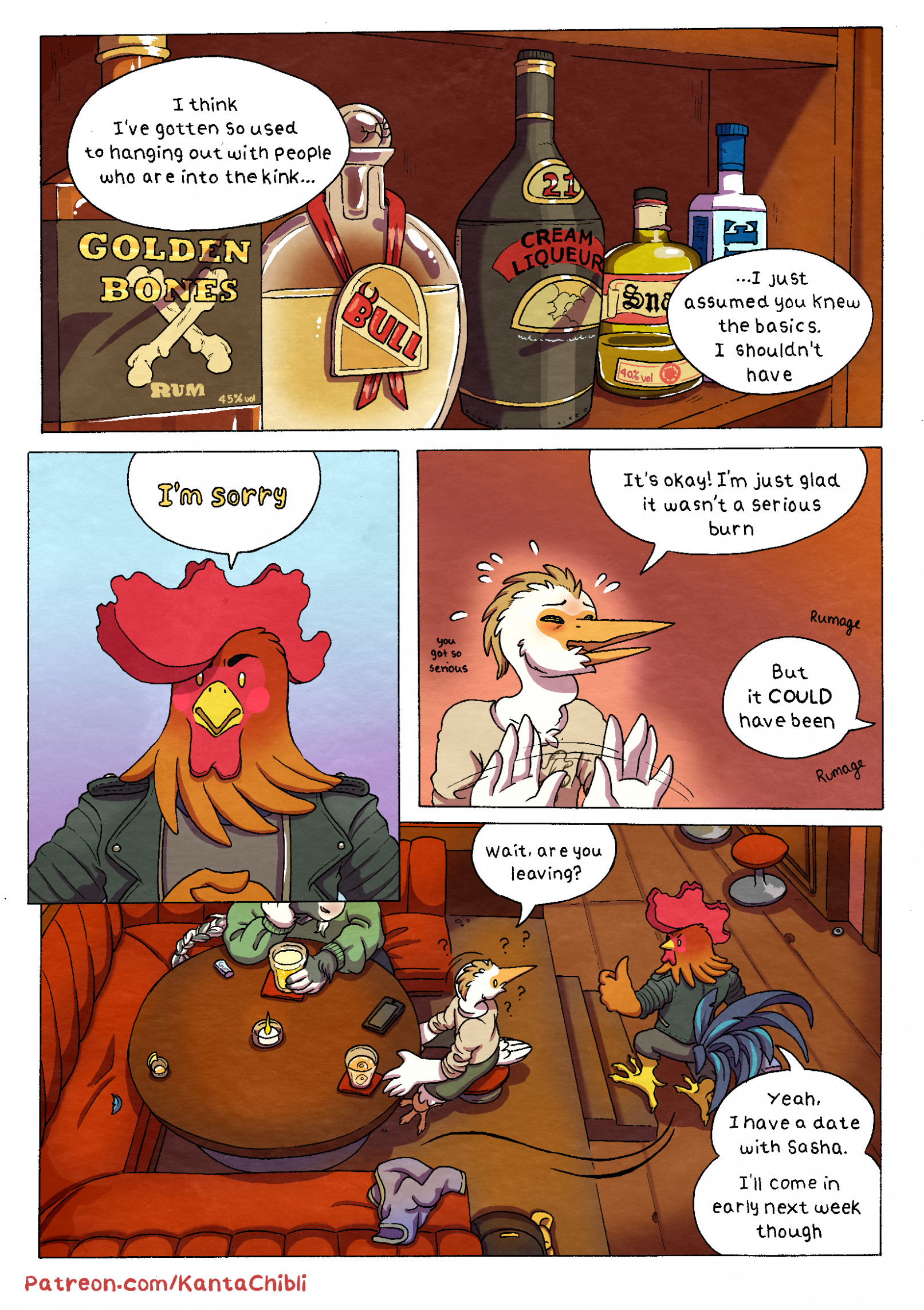 My Girlfriend Doesn't Moan by Kantachibli - page 85 of 132 - Furry Comics, Straight