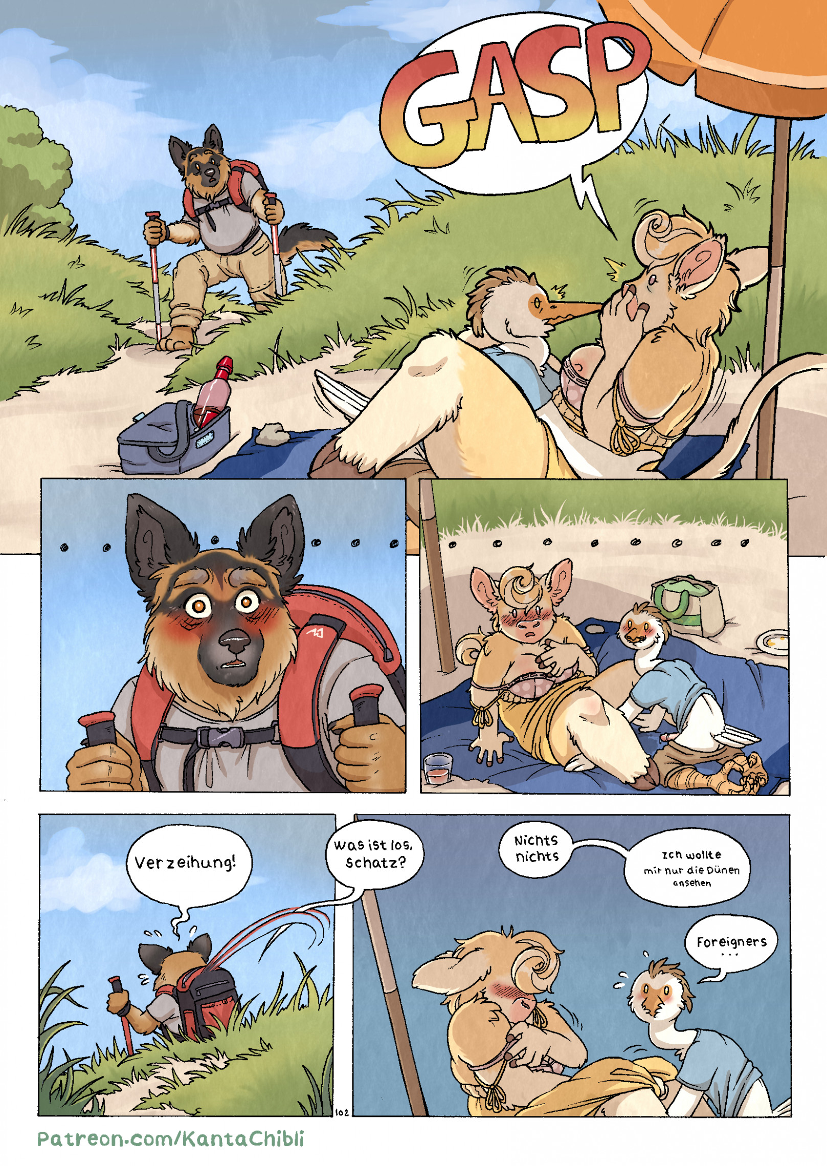 My Girlfriend Doesn't Moan by Kantachibli - page 97 of 132 - Furry Comics, Straight