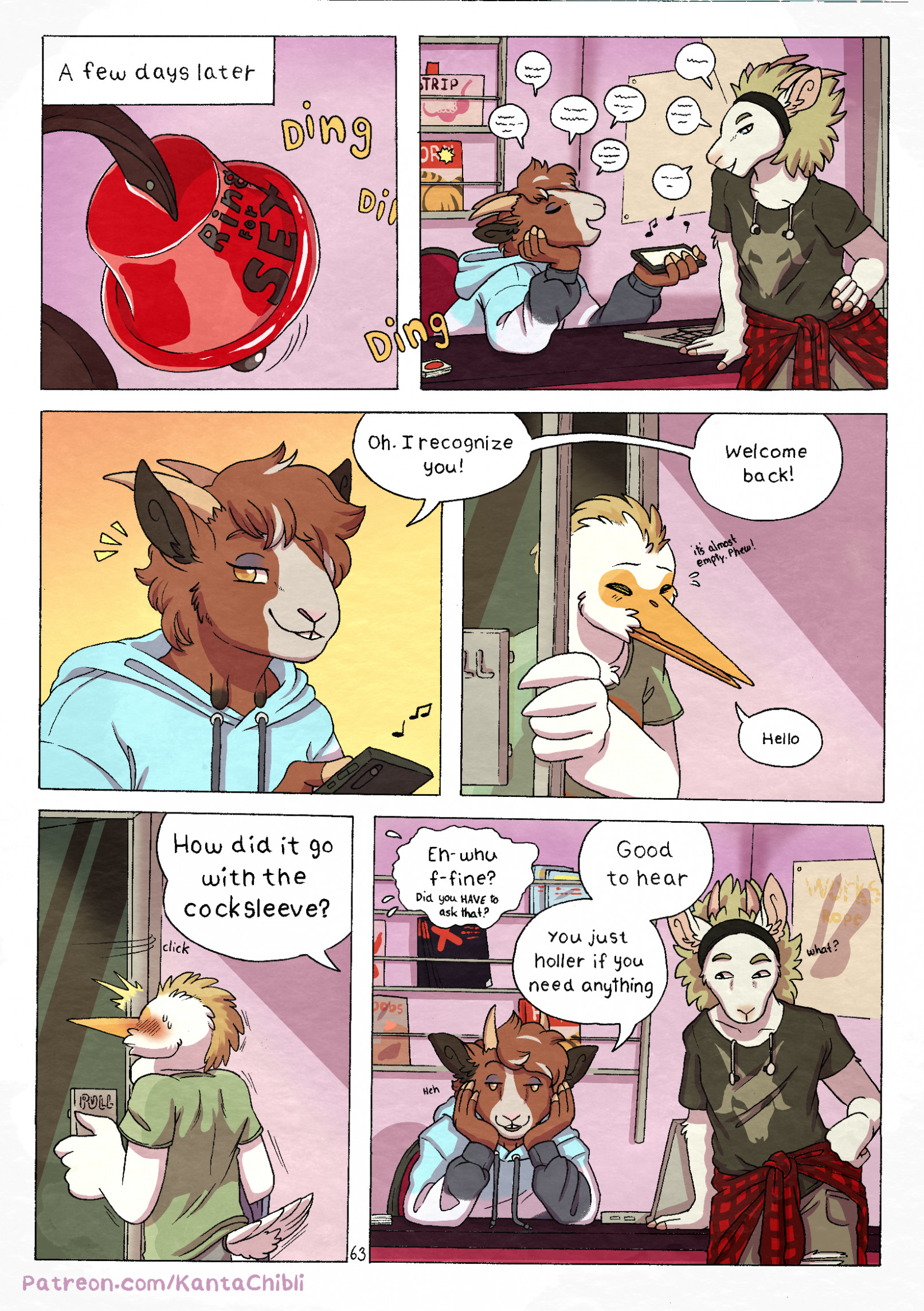 My Girlfriend Doesn't Moan by Kantachibli - page 63 of 132 - Furry Comics, Straight