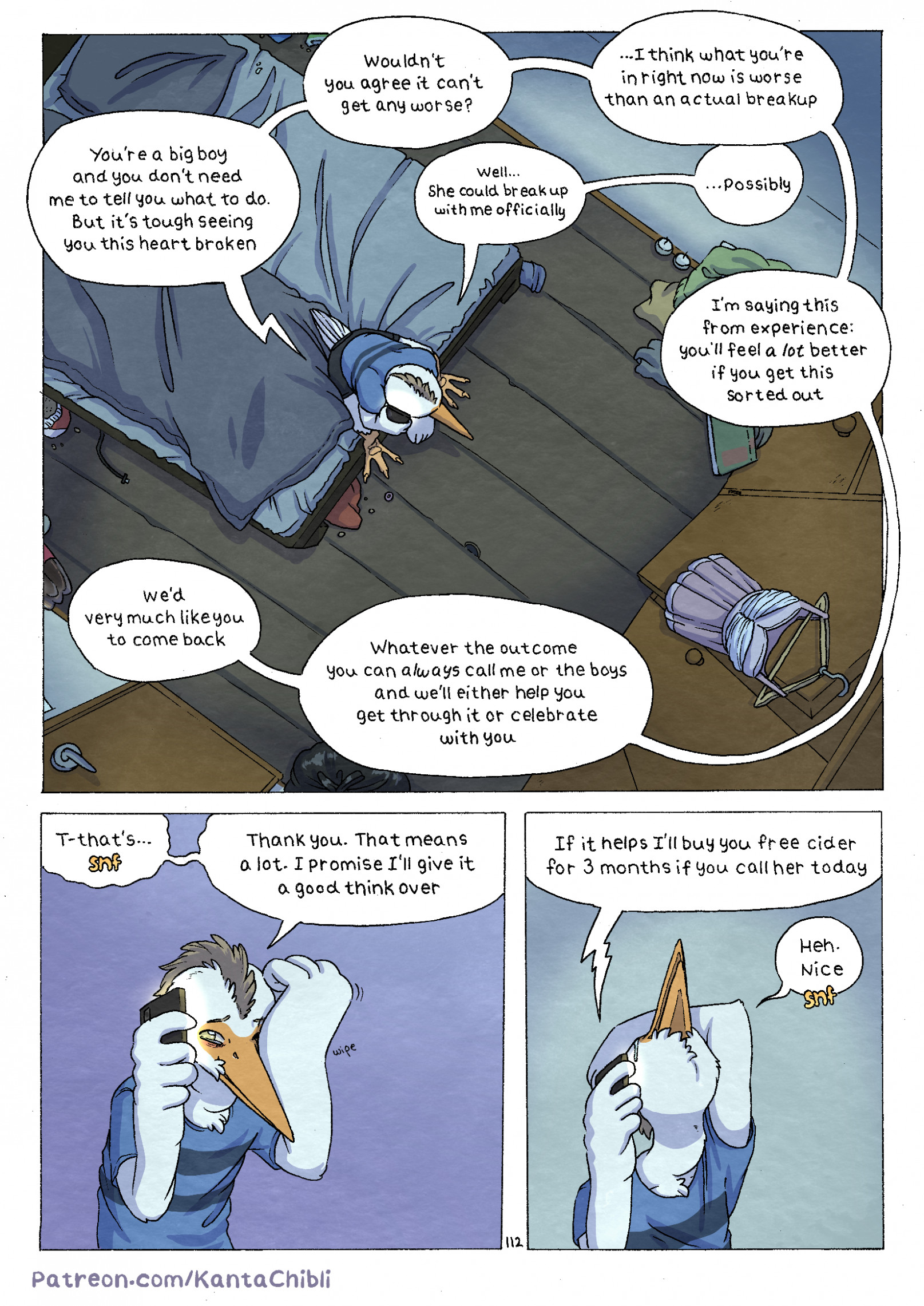My Girlfriend Doesn't Moan by Kantachibli - page 103 of 132 - Furry Comics, Straight