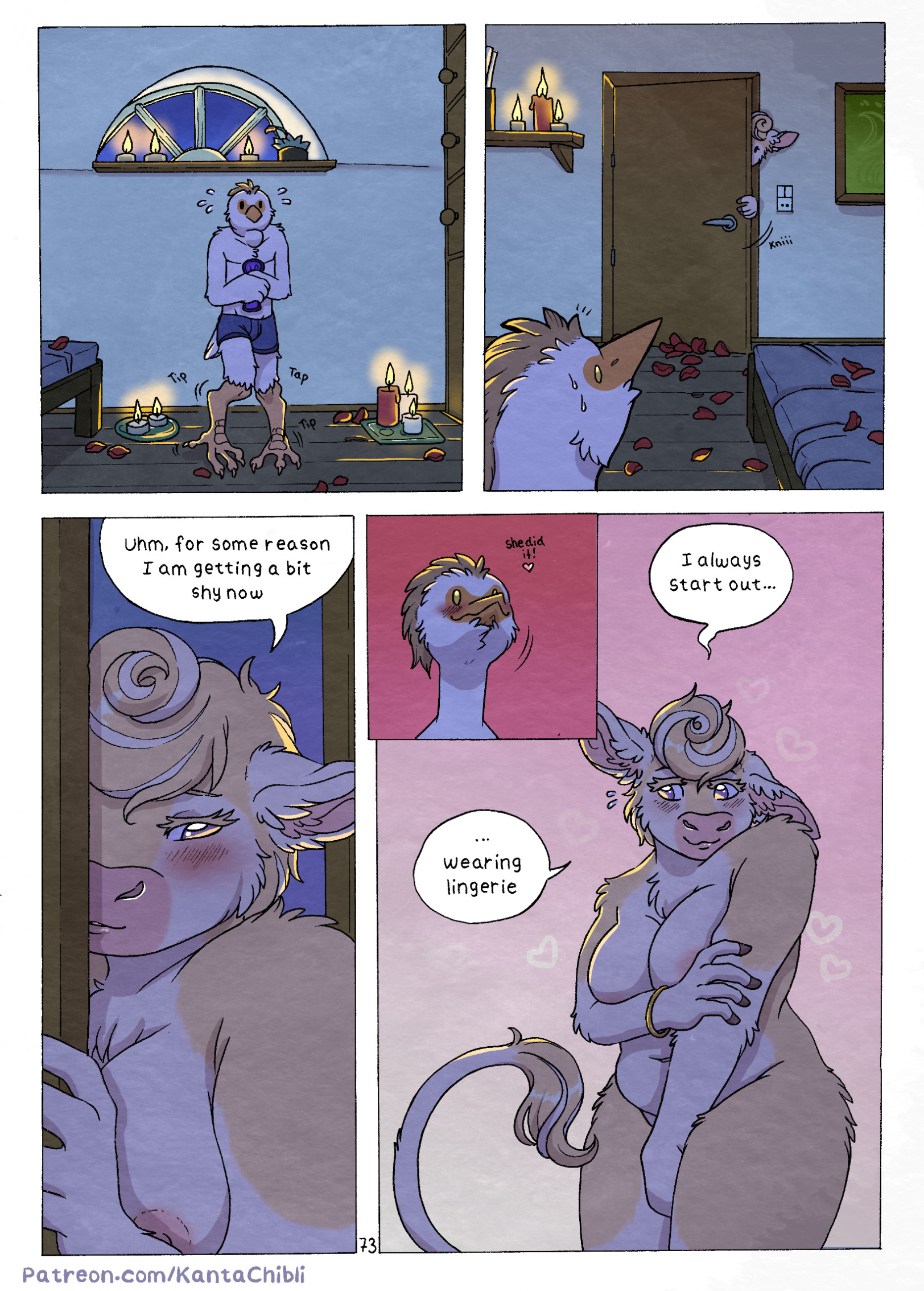 My Girlfriend Doesn't Moan by Kantachibli - page 73 of 132 - Furry Comics, Straight