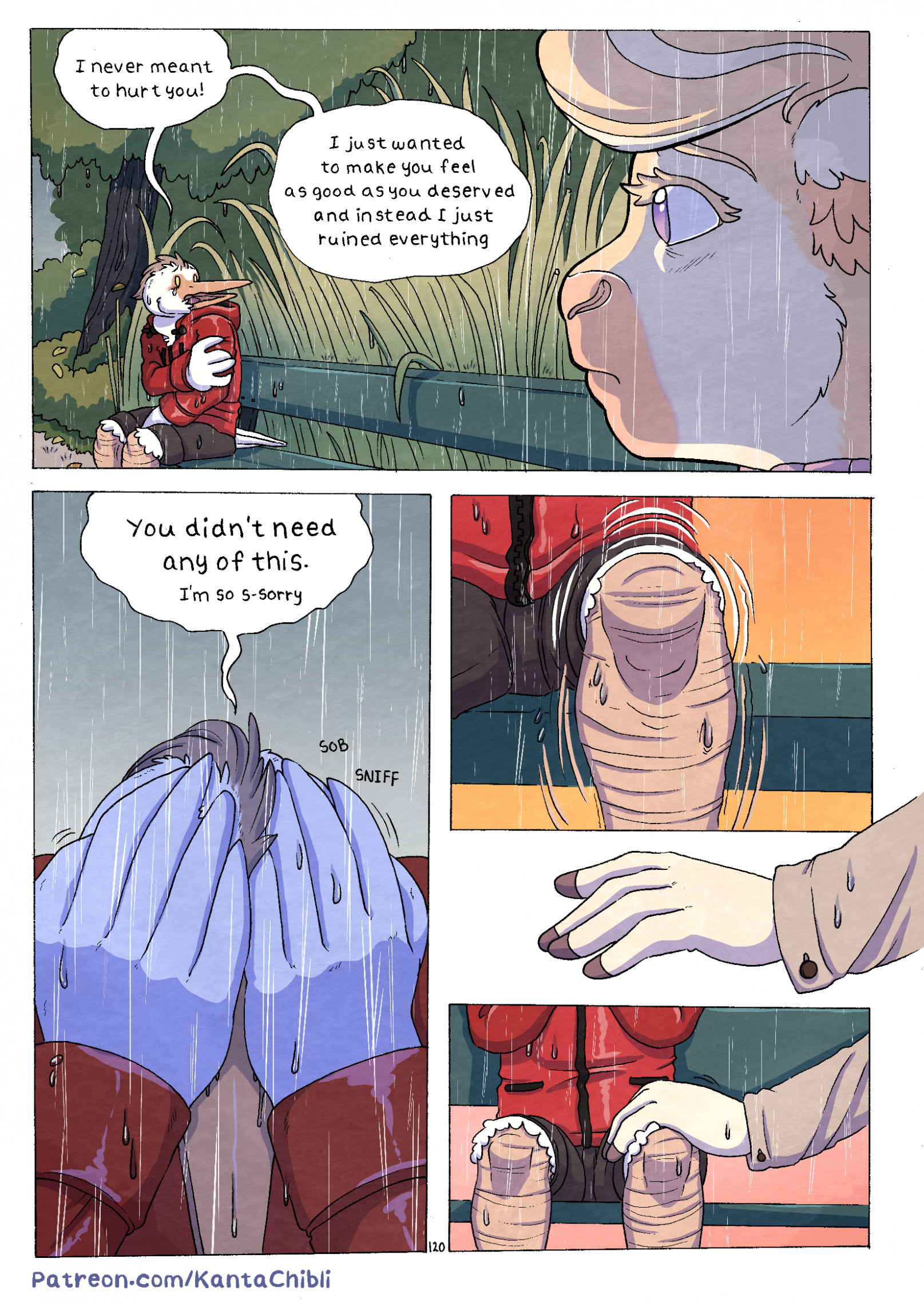 My Girlfriend Doesn't Moan by Kantachibli - page 111 of 132 - Furry Comics, Straight