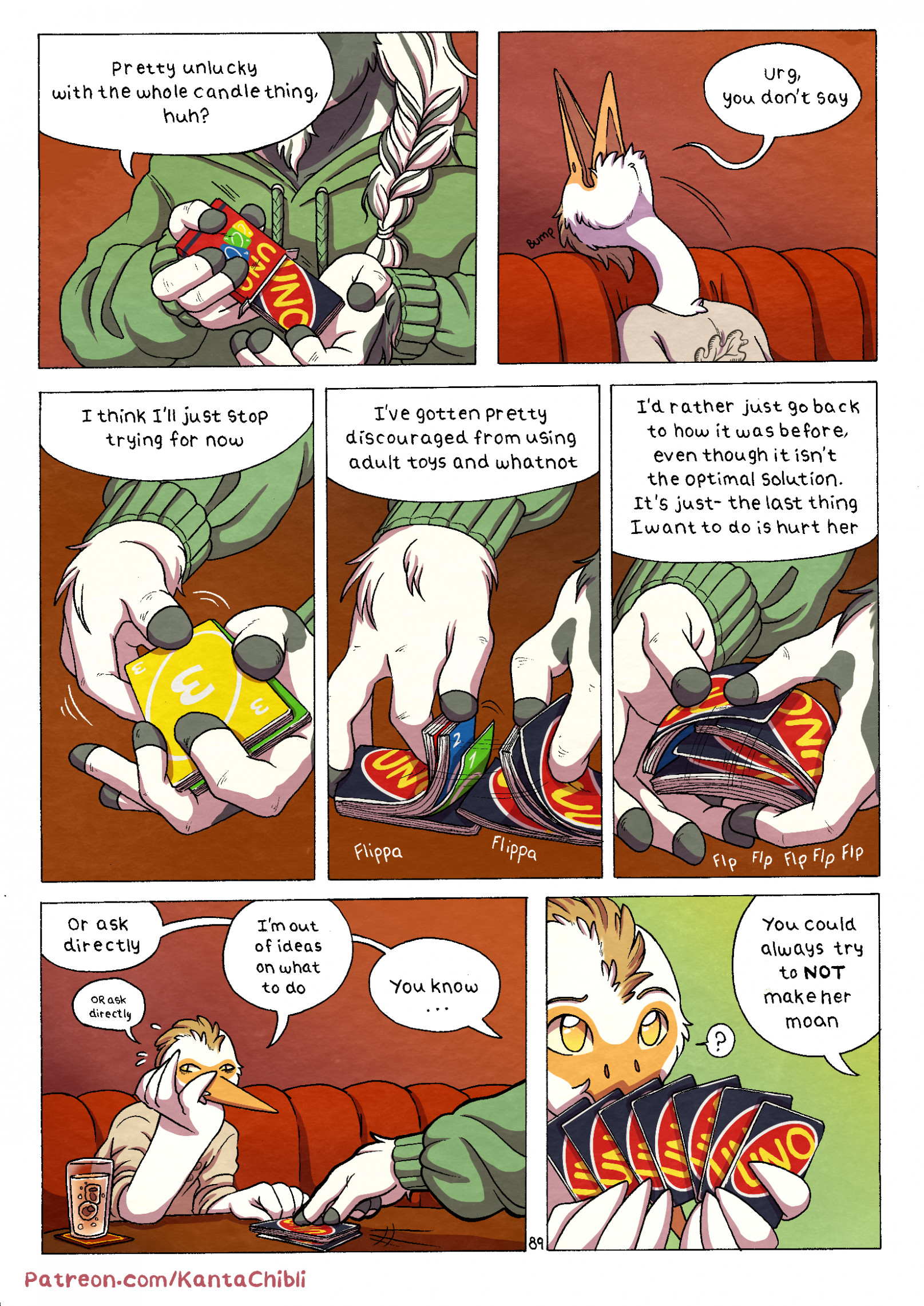 My Girlfriend Doesn't Moan by Kantachibli - page 87 of 132 - Furry Comics, Straight