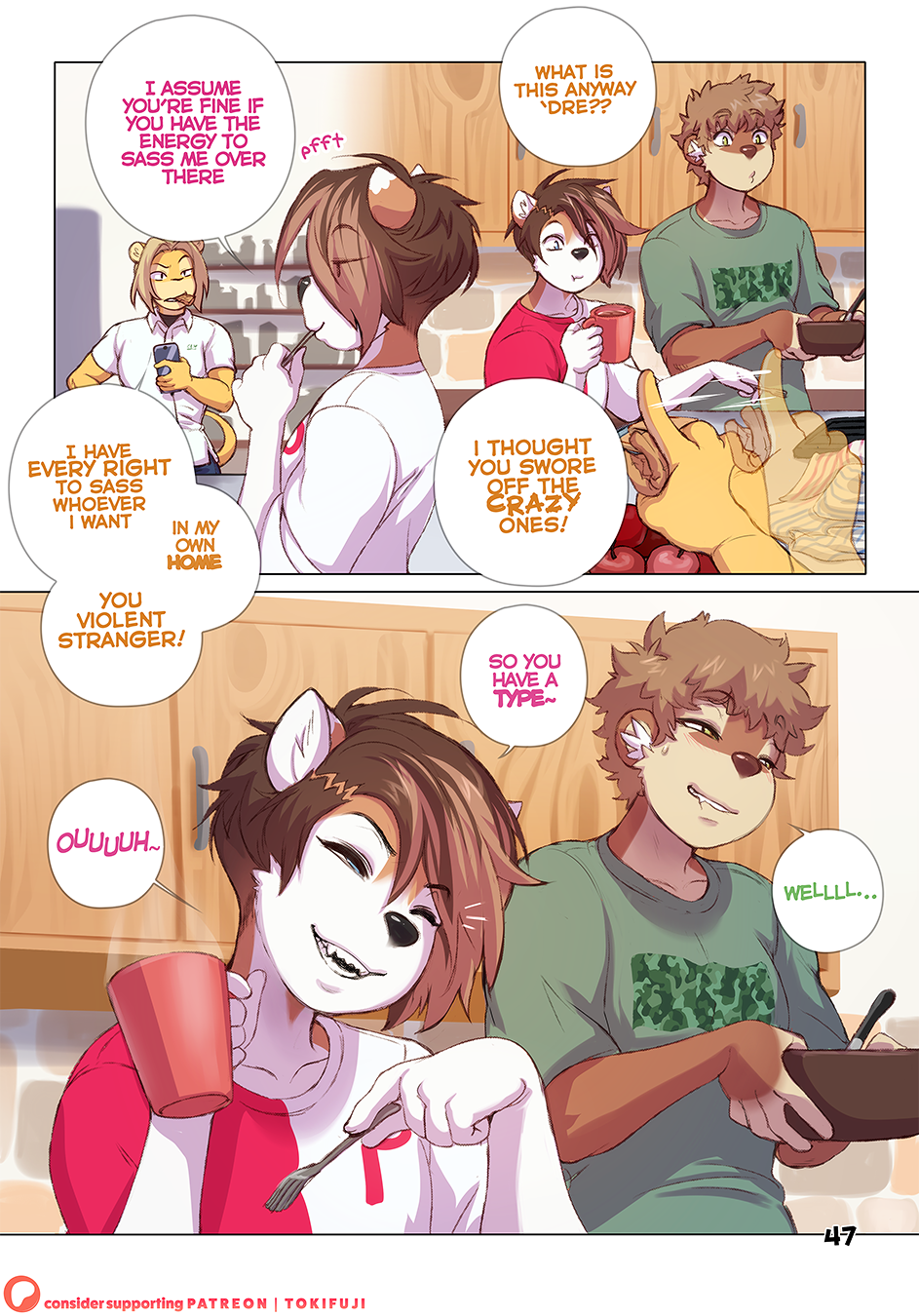 Outside The Box Chapter 3 by Tokifuji - page 47 of 47 - Furry Comics
