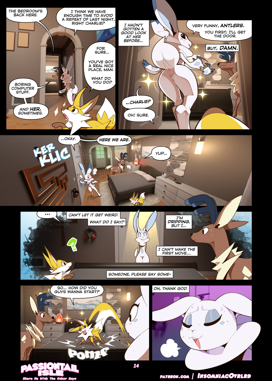 Passiontail Isle : Share Me with the Other Boys by insomniacovrlrd - page 15 of 54 - Furry Comics