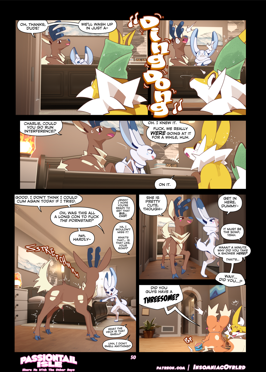 Passiontail Isle : Share Me with the Other Boys by insomniacovrlrd - page 51 of 54 - Furry Comics