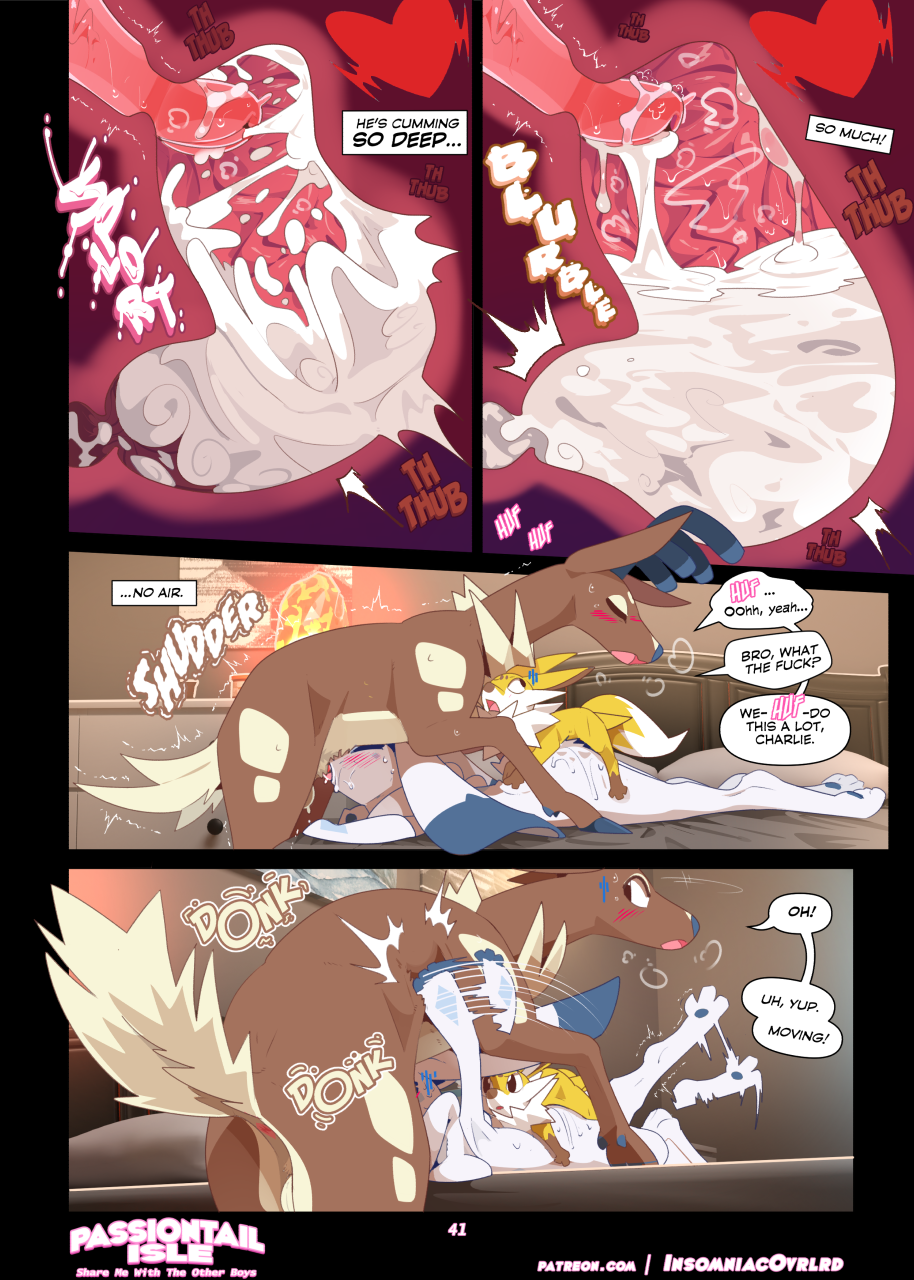 Passiontail Isle : Share Me with the Other Boys by insomniacovrlrd - page 42 of 54 - Furry Comics