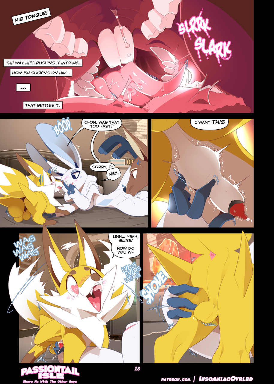 Passiontail Isle : Share Me with the Other Boys by insomniacovrlrd - page 19 of 54 - Furry Comics