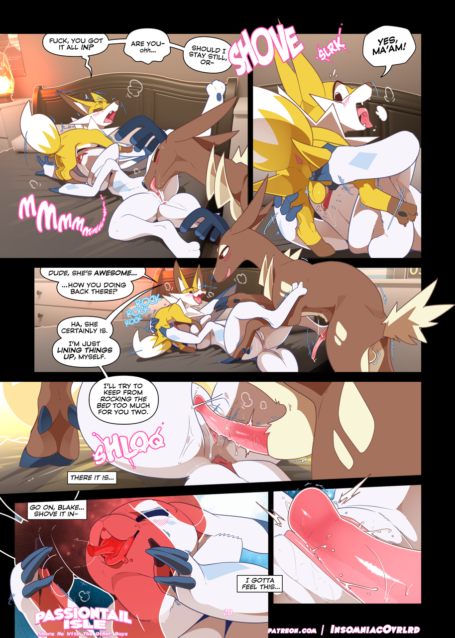 Passiontail Isle : Share Me with the Other Boys by insomniacovrlrd - page 21 of 54 - Furry Comics