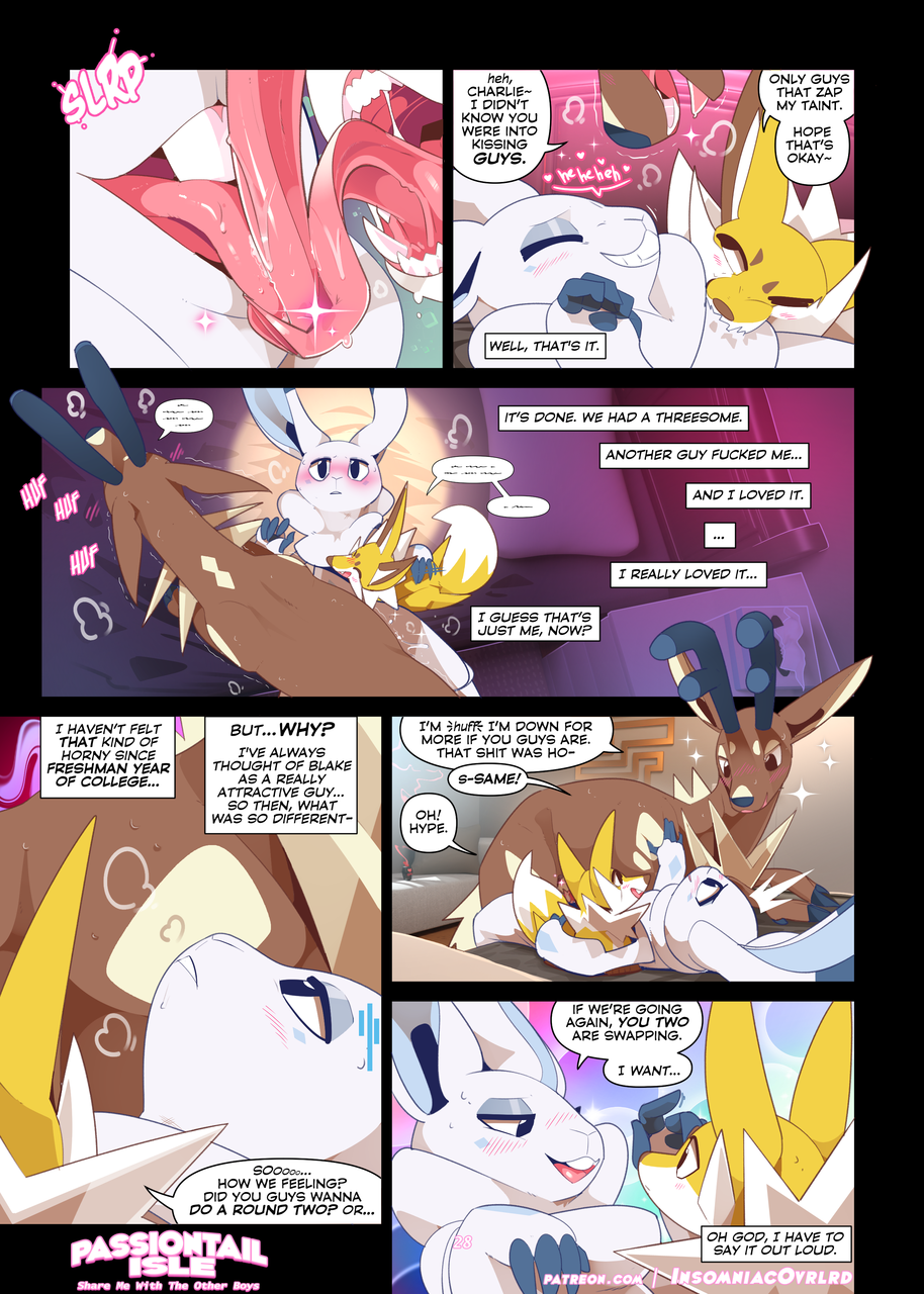 Passiontail Isle : Share Me with the Other Boys by insomniacovrlrd - page 29 of 54 - Furry Comics