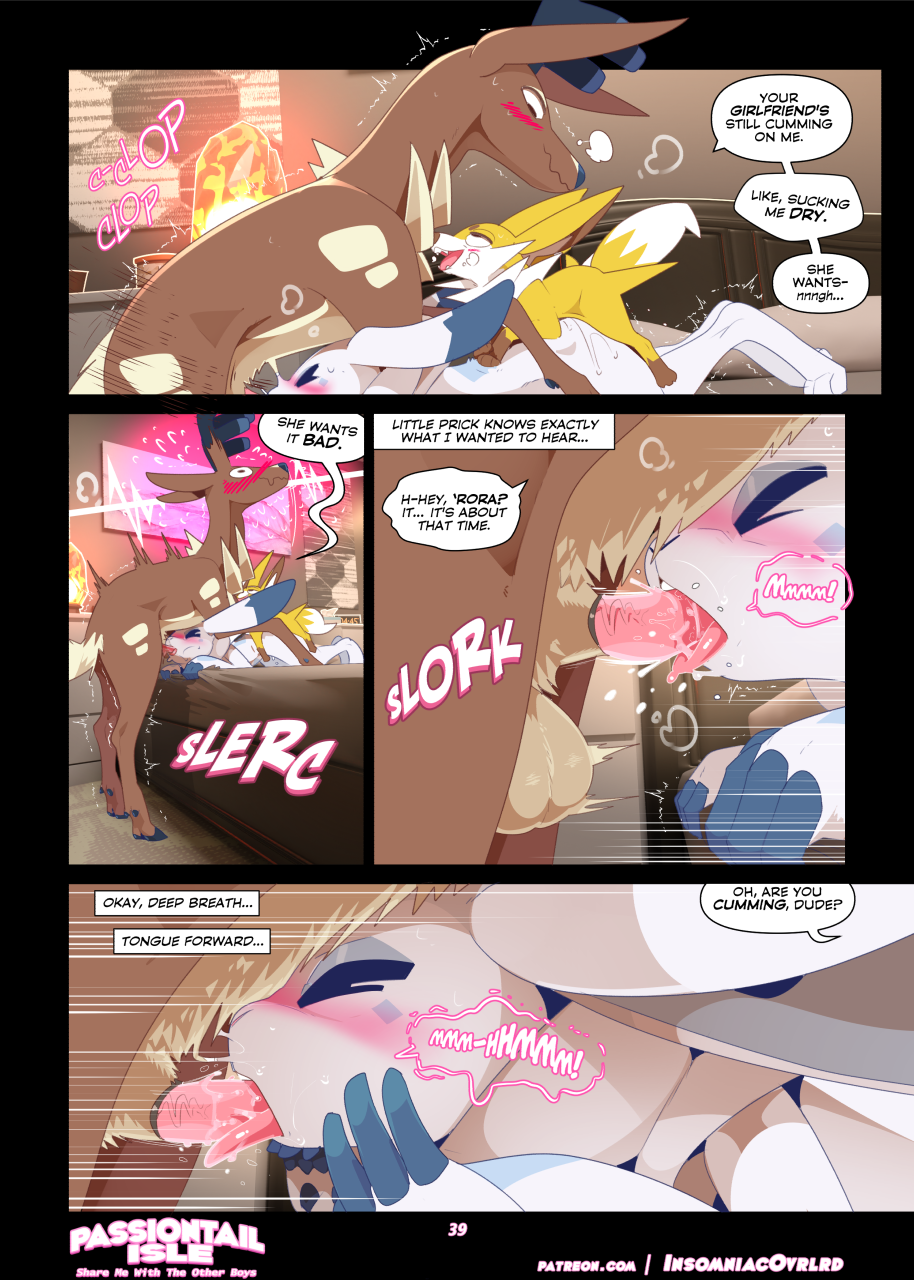 Passiontail Isle : Share Me with the Other Boys by insomniacovrlrd - page 40 of 54 - Furry Comics