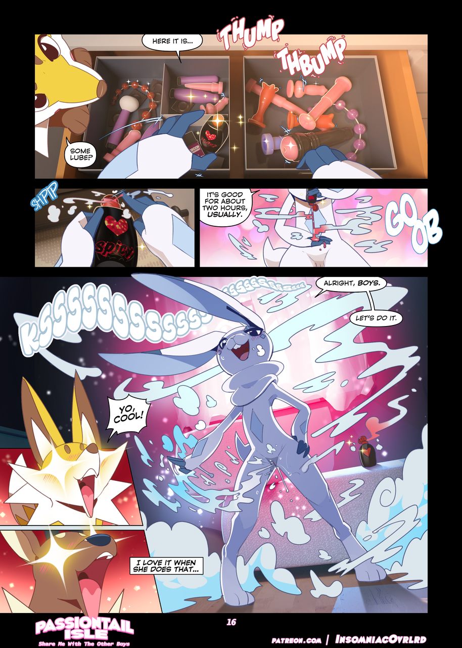 Passiontail Isle : Share Me with the Other Boys by insomniacovrlrd - page 17 of 54 - Furry Comics