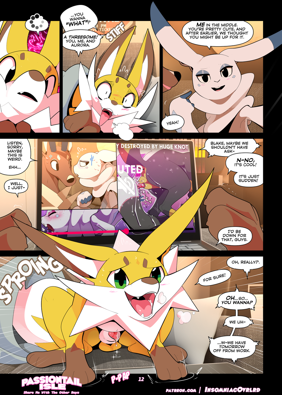 Passiontail Isle : Share Me with the Other Boys by insomniacovrlrd - page 13 of 54 - Furry Comics