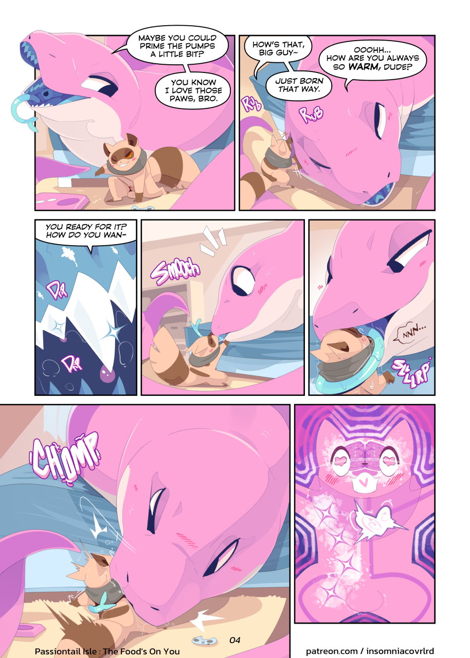 Passiontail Isle : The Food's On You by insomniacovrlrd - page 6 of 11 - Furry Comics, Straight