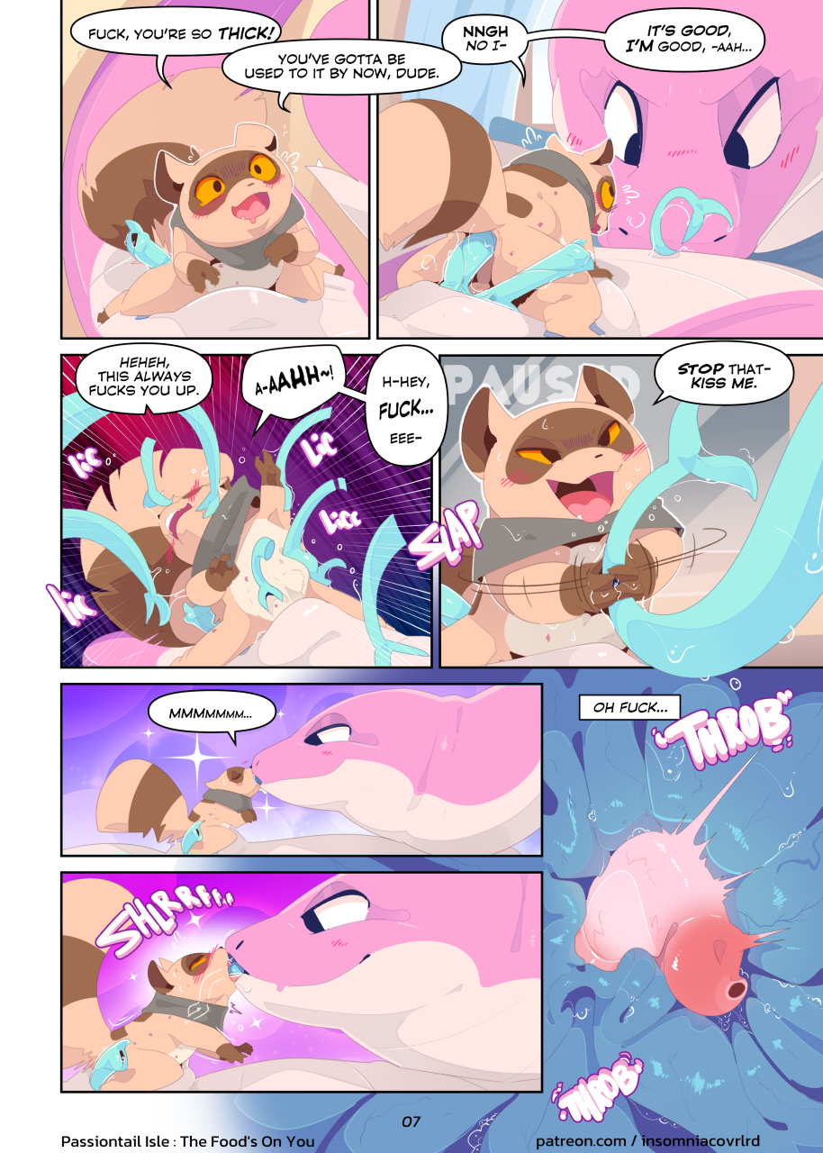Passiontail Isle : The Food's On You by insomniacovrlrd - page 9 of 11 - Furry Comics, Straight