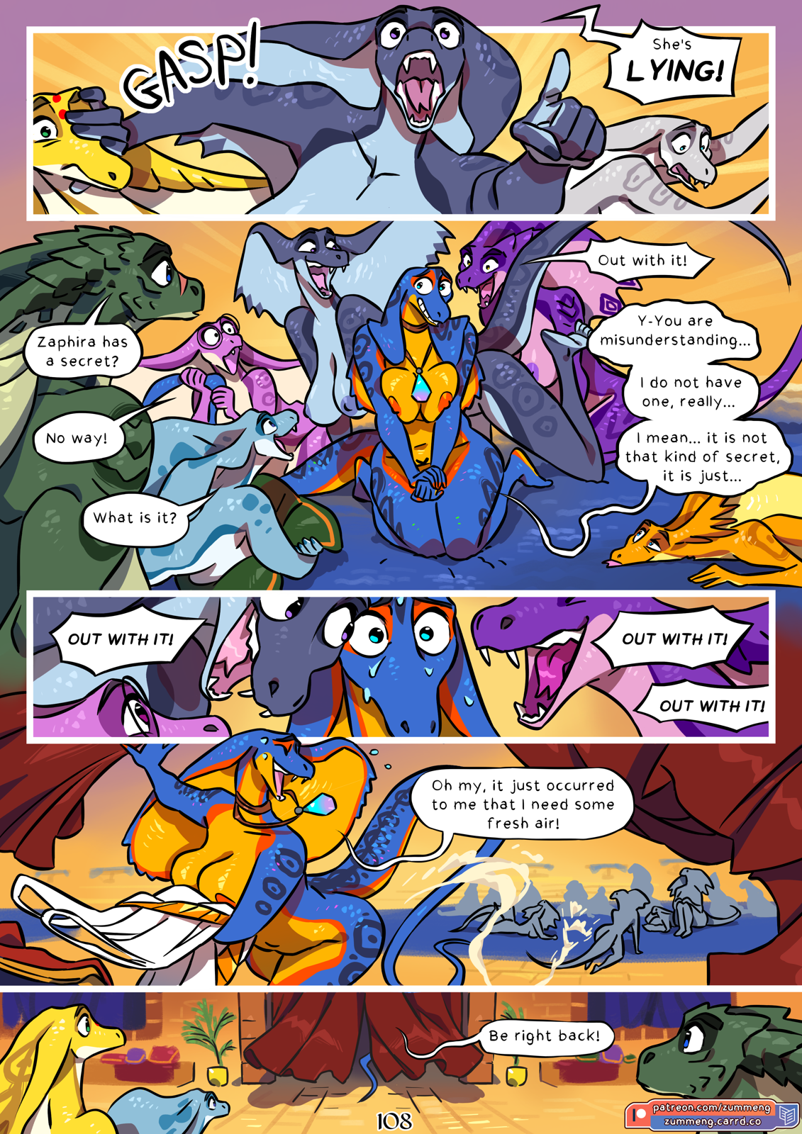 Prophecy 2 by Zummeng - page 109 of 111 - Furry Comics