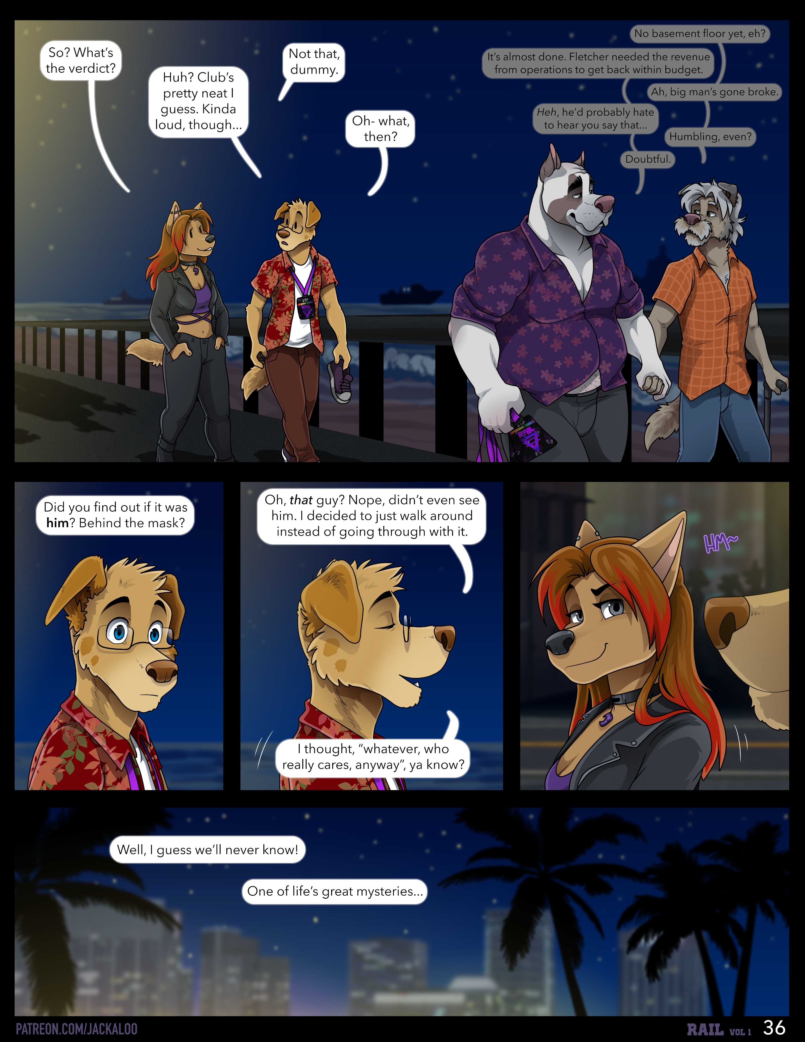 Rail - Vol 1 by jackaloo - page 35 of 36 - Furry Comics, Gay