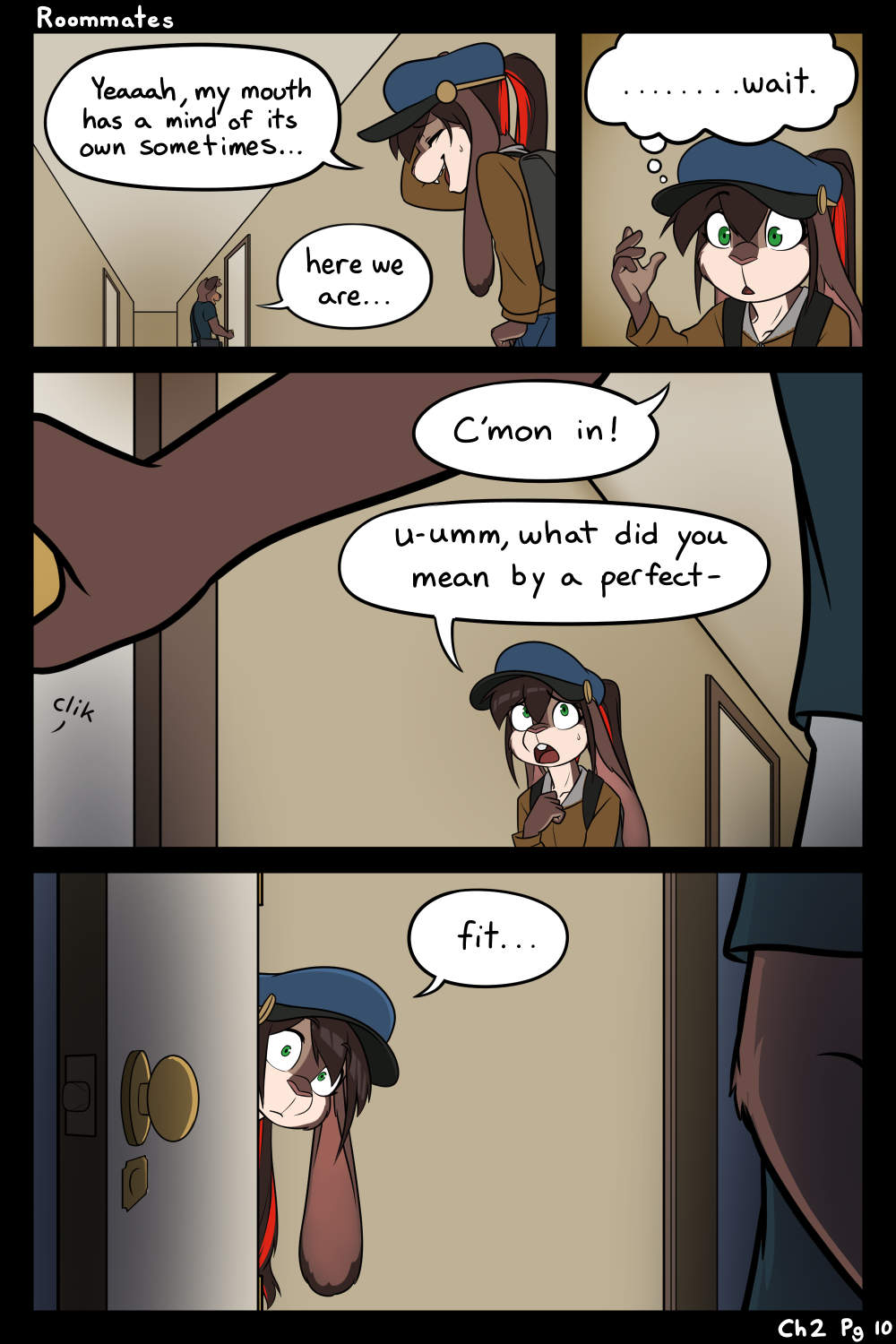 Room Mates by black-kitten - page 36 of 37 - Furry Comics