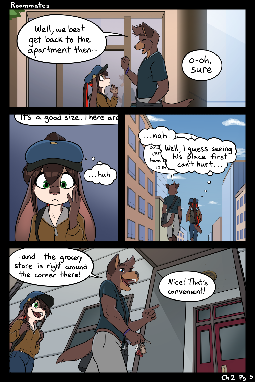 Room Mates by black-kitten - page 31 of 34 - Furry Comics