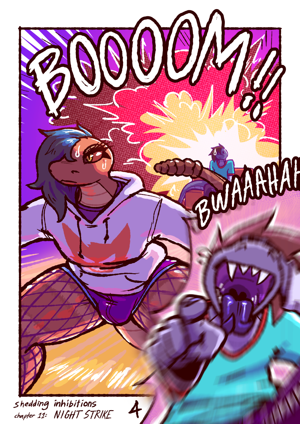 Shedding Inhibitions - Chapter 11: Night Strike by Atrolux - page 5 of 7 - Furry Comics, Futanari