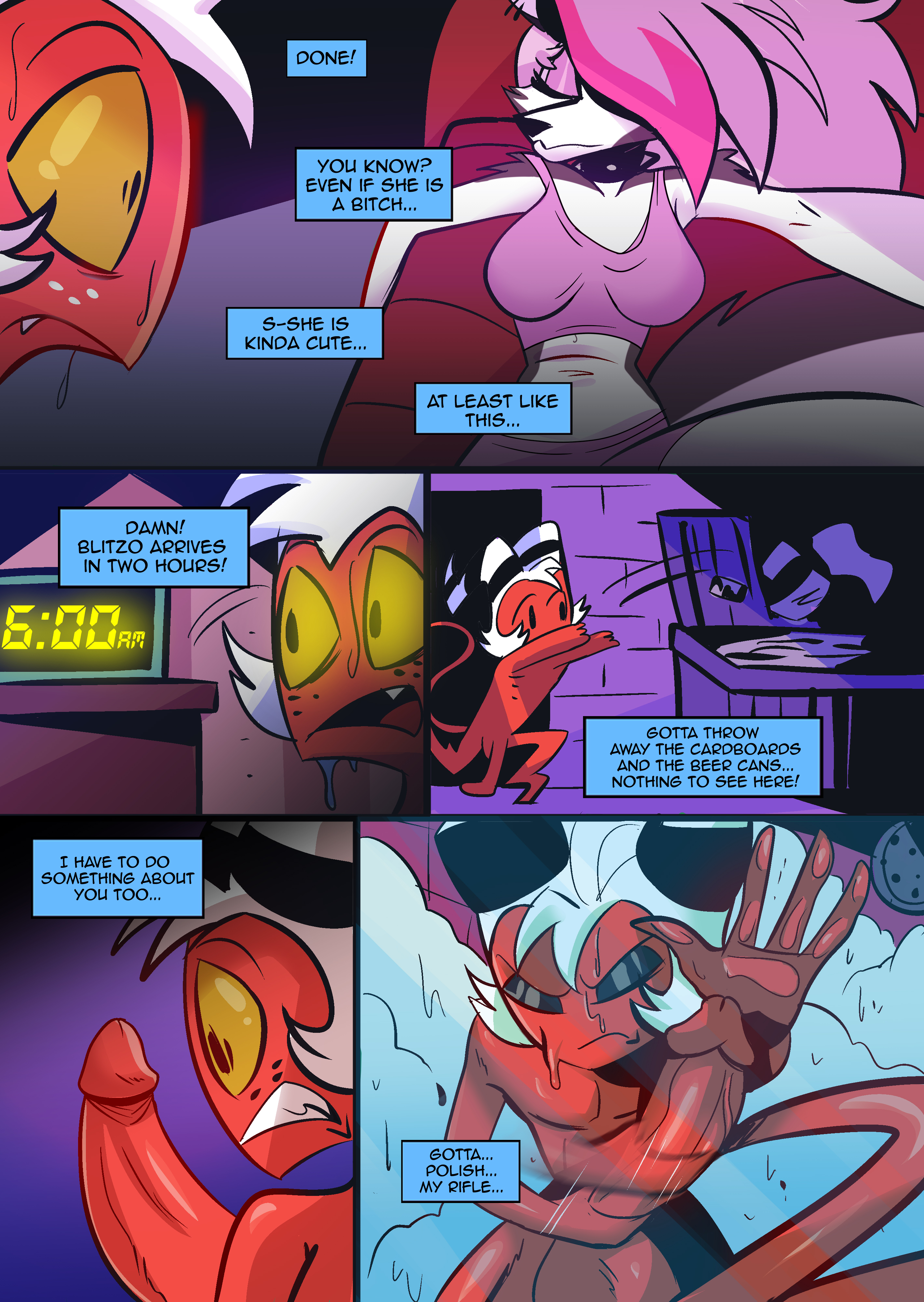 TEST DRIVE by kato777 - page 29 of 42 - Furry Comics, Parody: Helluva Boss