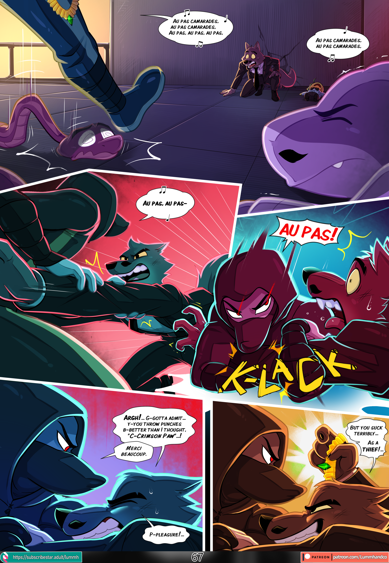 The Bad Girl by Chilllum - page 68 of 68 - Furry Comics, Parody: The Bad Guys, Straight