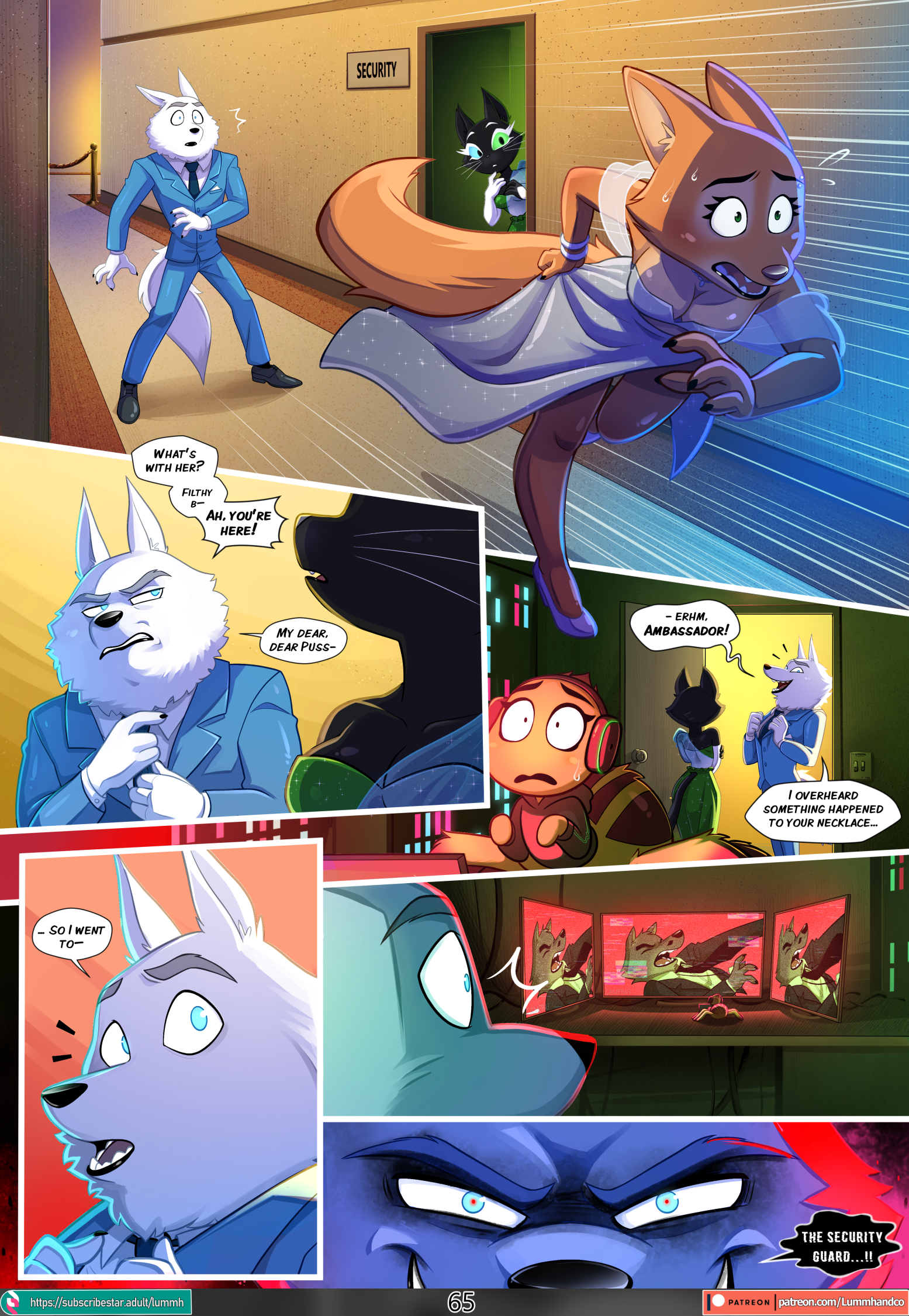The Bad Girl by Chilllum - page 66 of 66 - Furry Comics, Parody: The Bad Guys, Straight