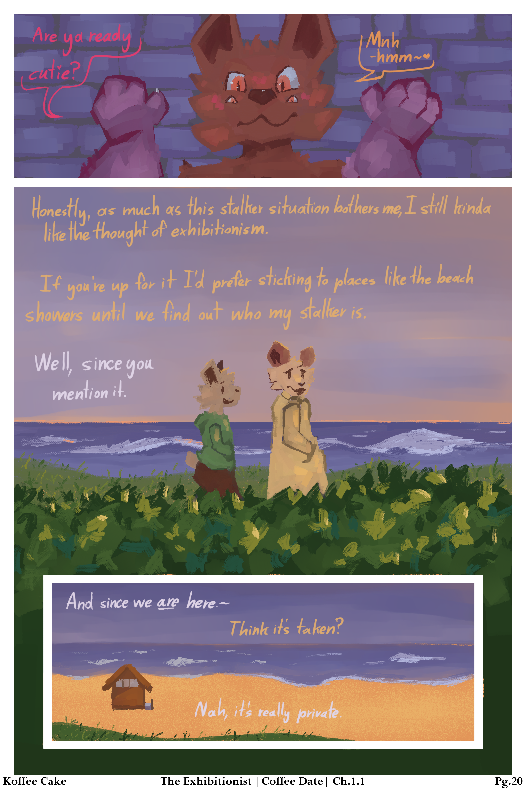 The Exhibitionist Chapter 1.1 by koffeecake - page 20 of 29 - Furry Comics, Gay