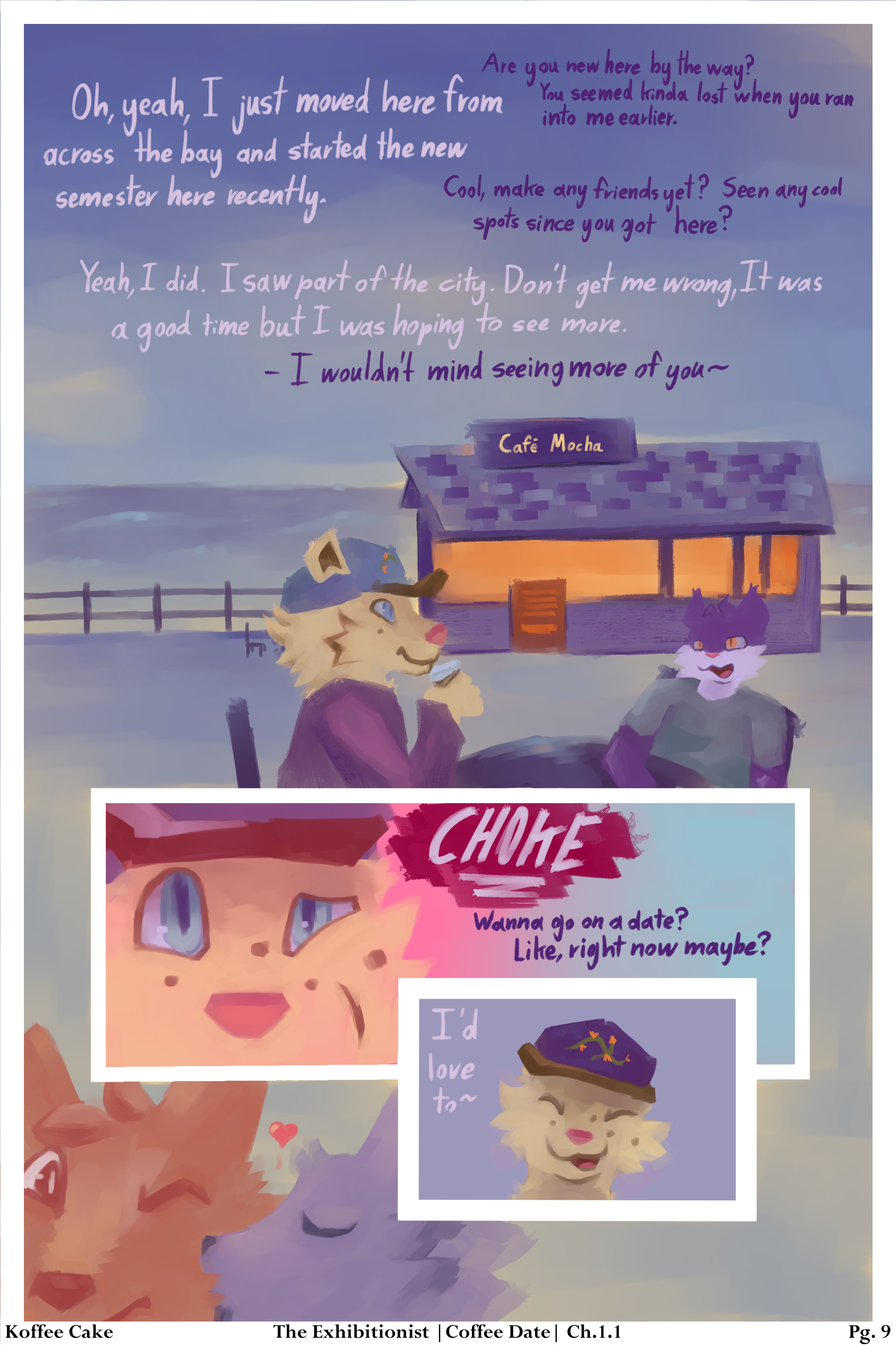 The Exhibitionist Chapter 1.1 by koffeecake - page 9 of 29 - Furry Comics, Gay