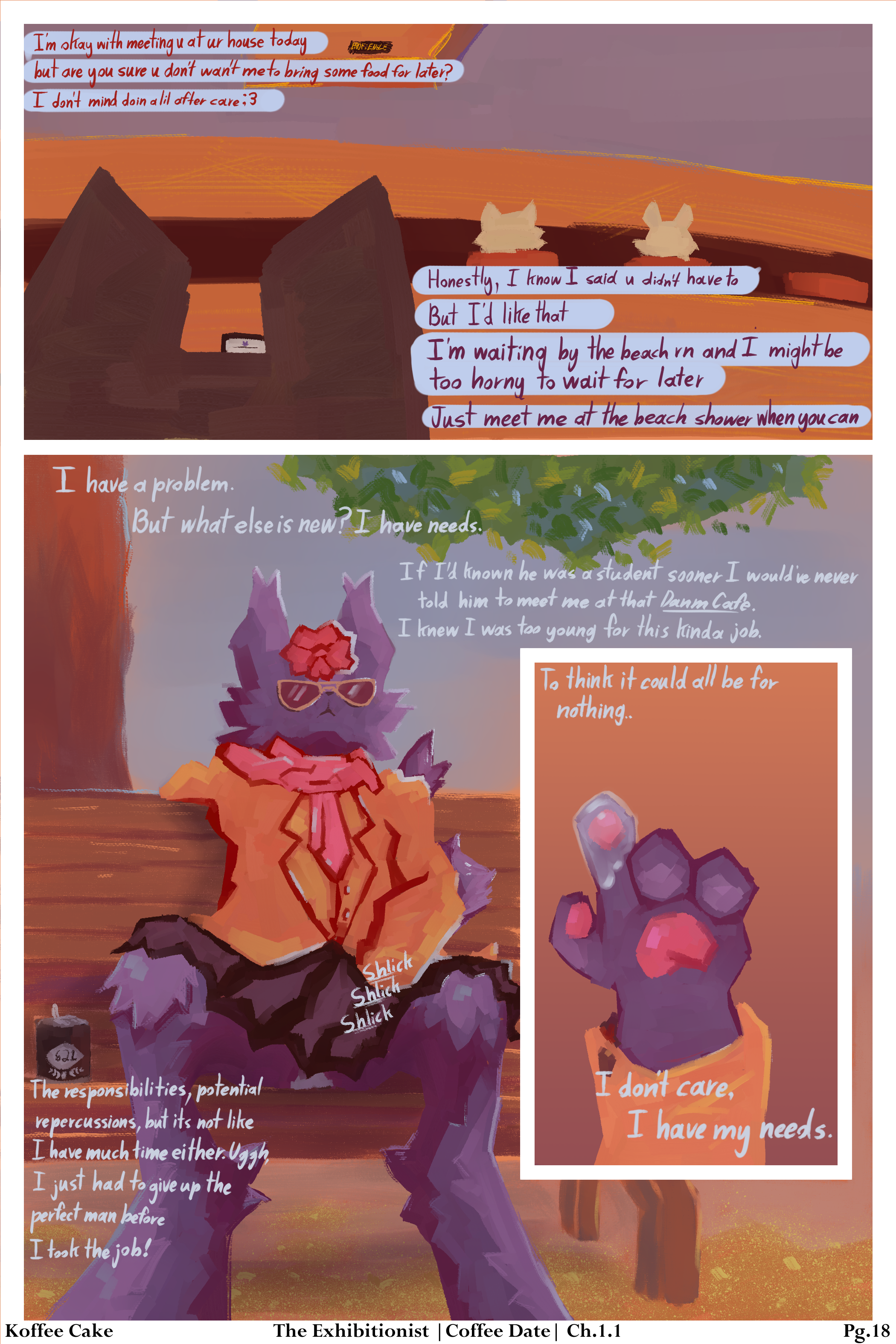 The Exhibitionist Chapter 1.1 by koffeecake - page 18 of 29 - Furry Comics, Gay