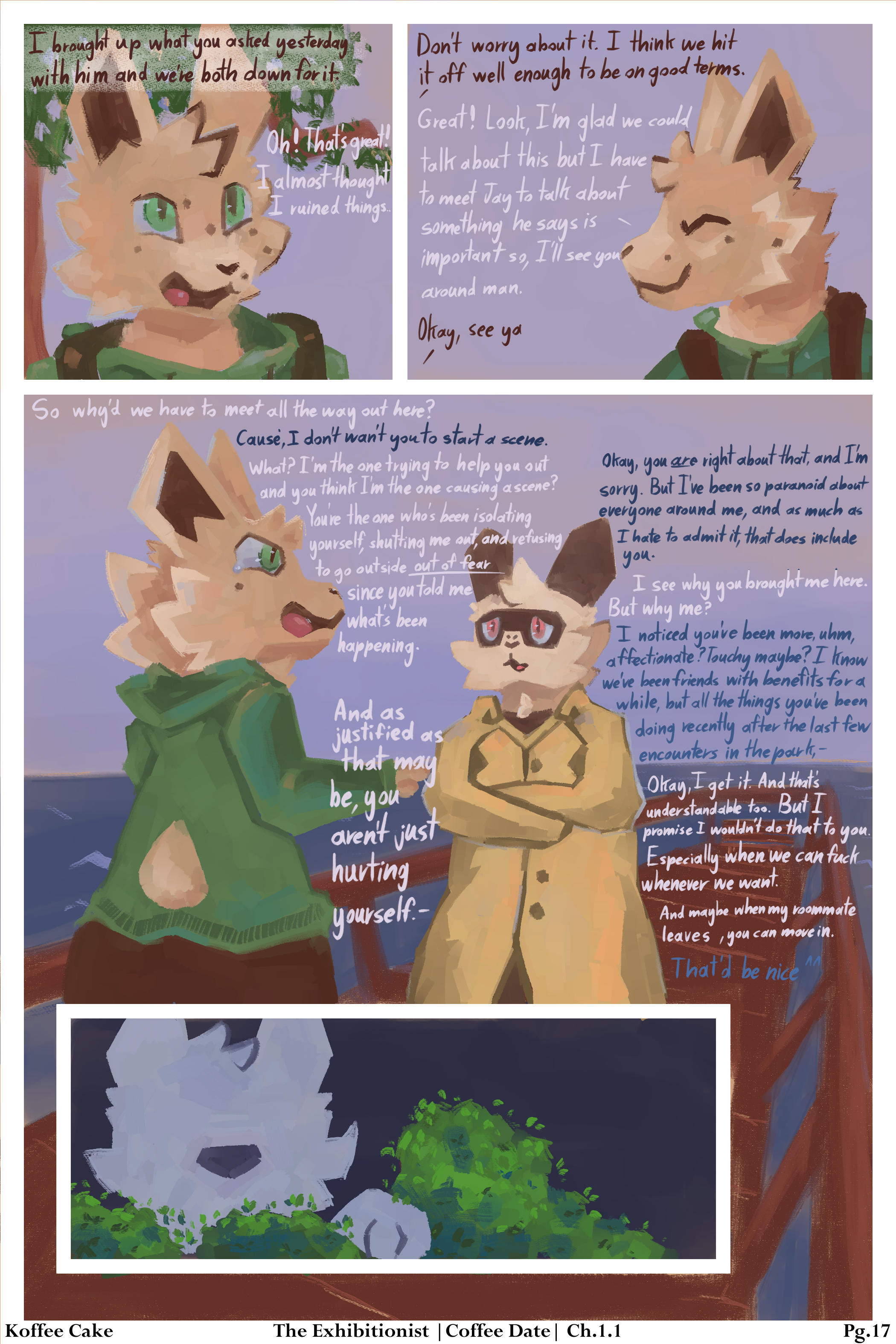 The Exhibitionist Chapter 1.1 by koffeecake - page 17 of 29 - Furry Comics, Gay