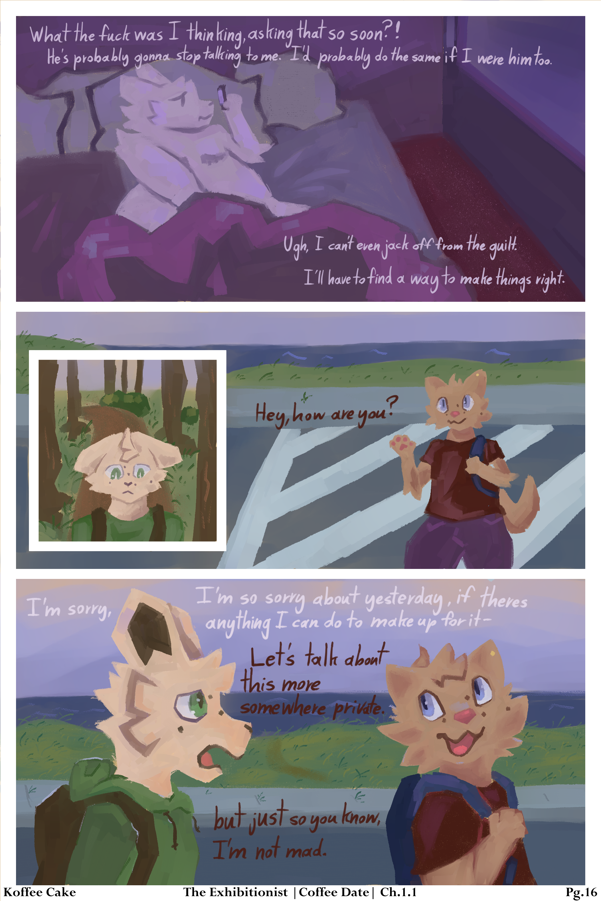 The Exhibitionist Chapter 1.1 by koffeecake - page 16 of 29 - Furry Comics, Gay