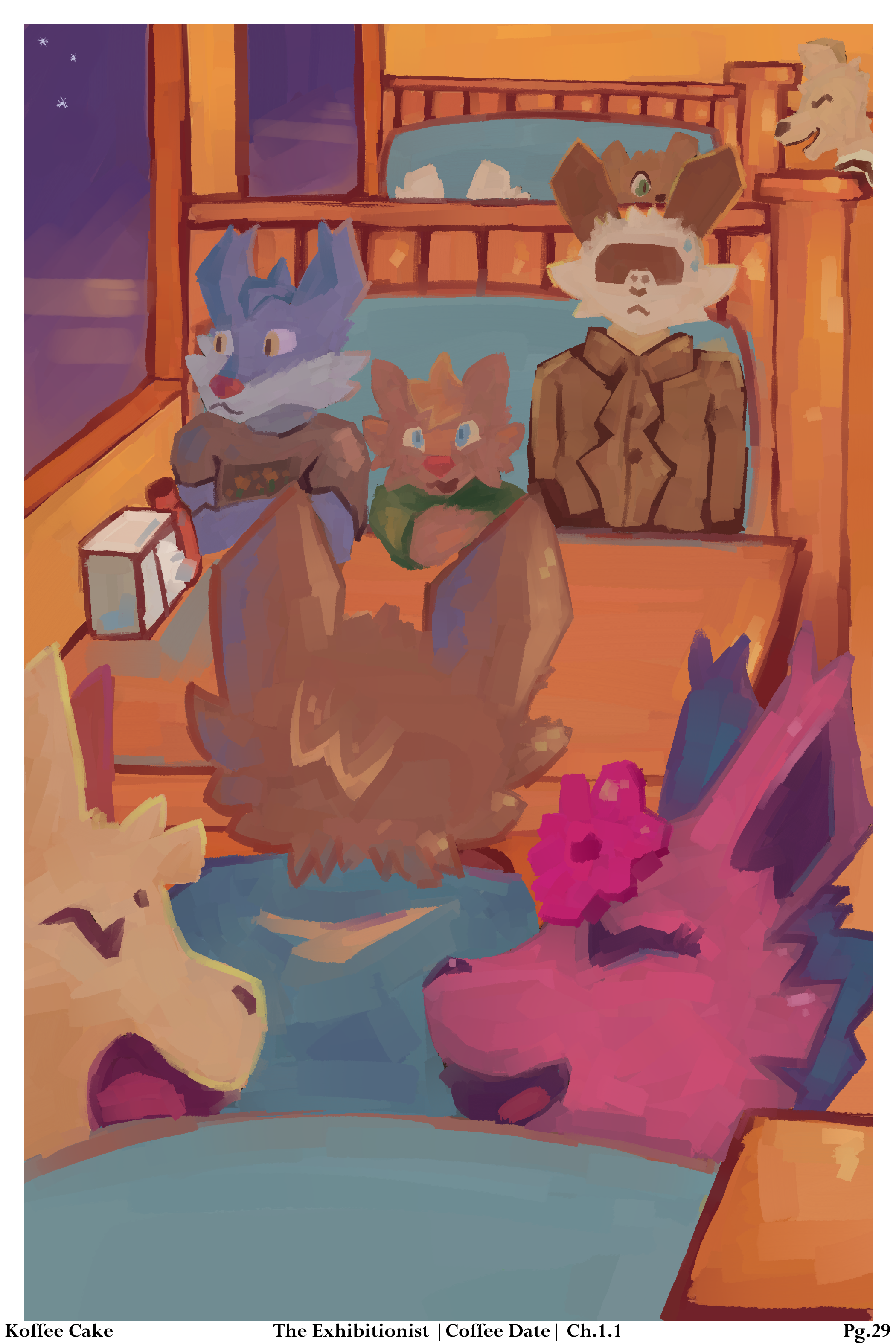 The Exhibitionist Chapter 1.1 by koffeecake - page 29 of 29 - Furry Comics, Gay