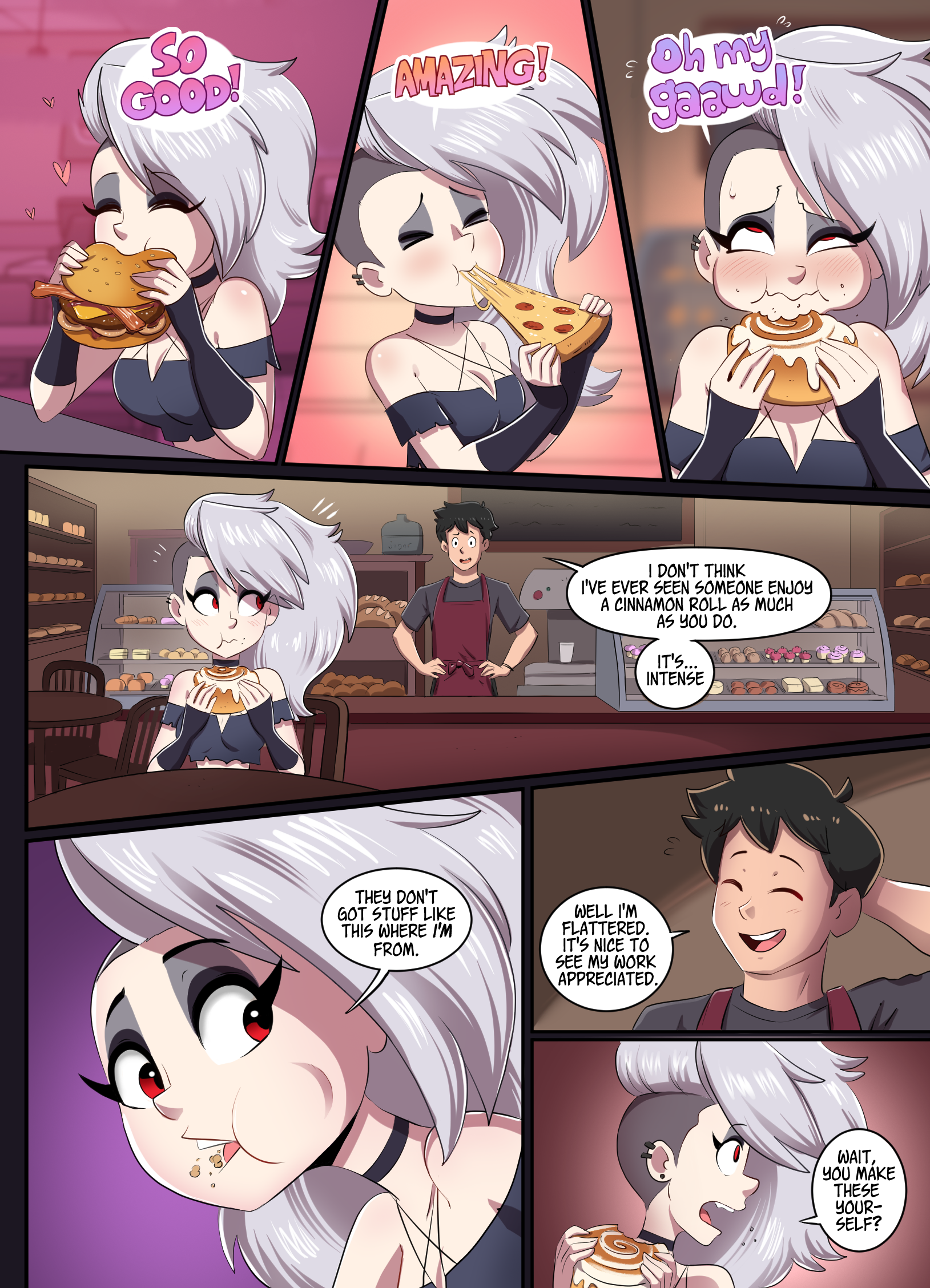 The Human And The Hellhound by cubedcoconut - page 6 of 10 - Furry Comics, Straight, Parody: Helluva Boss