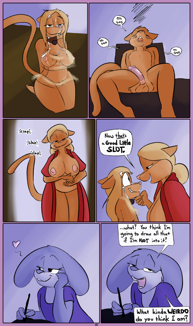 The Recital by Dirty bunny - page 25 of 25 - Furry Comics, Straight