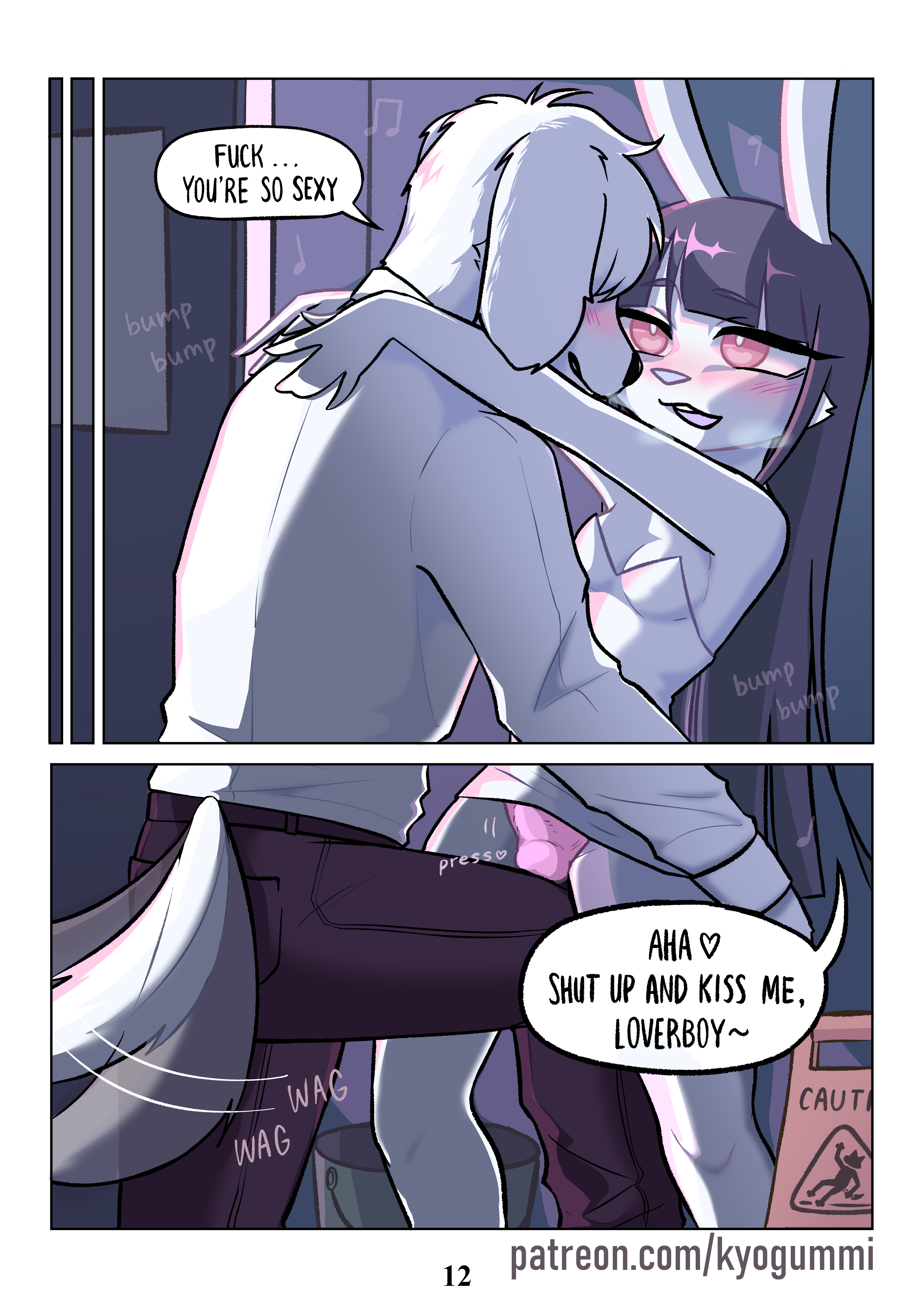 The Wolf and the Wallflower by kyogummi - page 13 of 19 - Furry Comics, Futanari