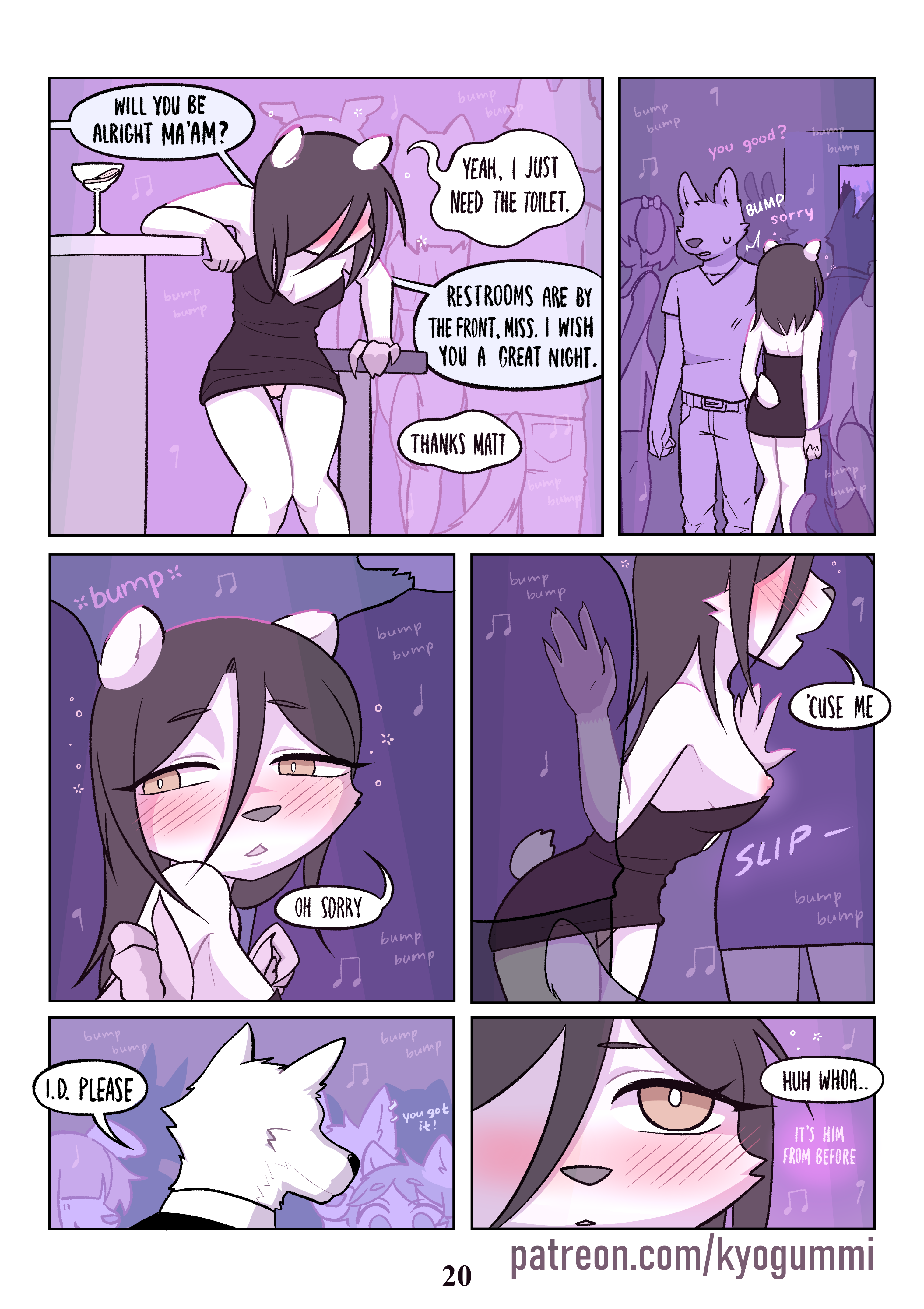 The Wolf and the Wallflower by kyogummi - page 21 of 23 - Furry Comics, Futanari