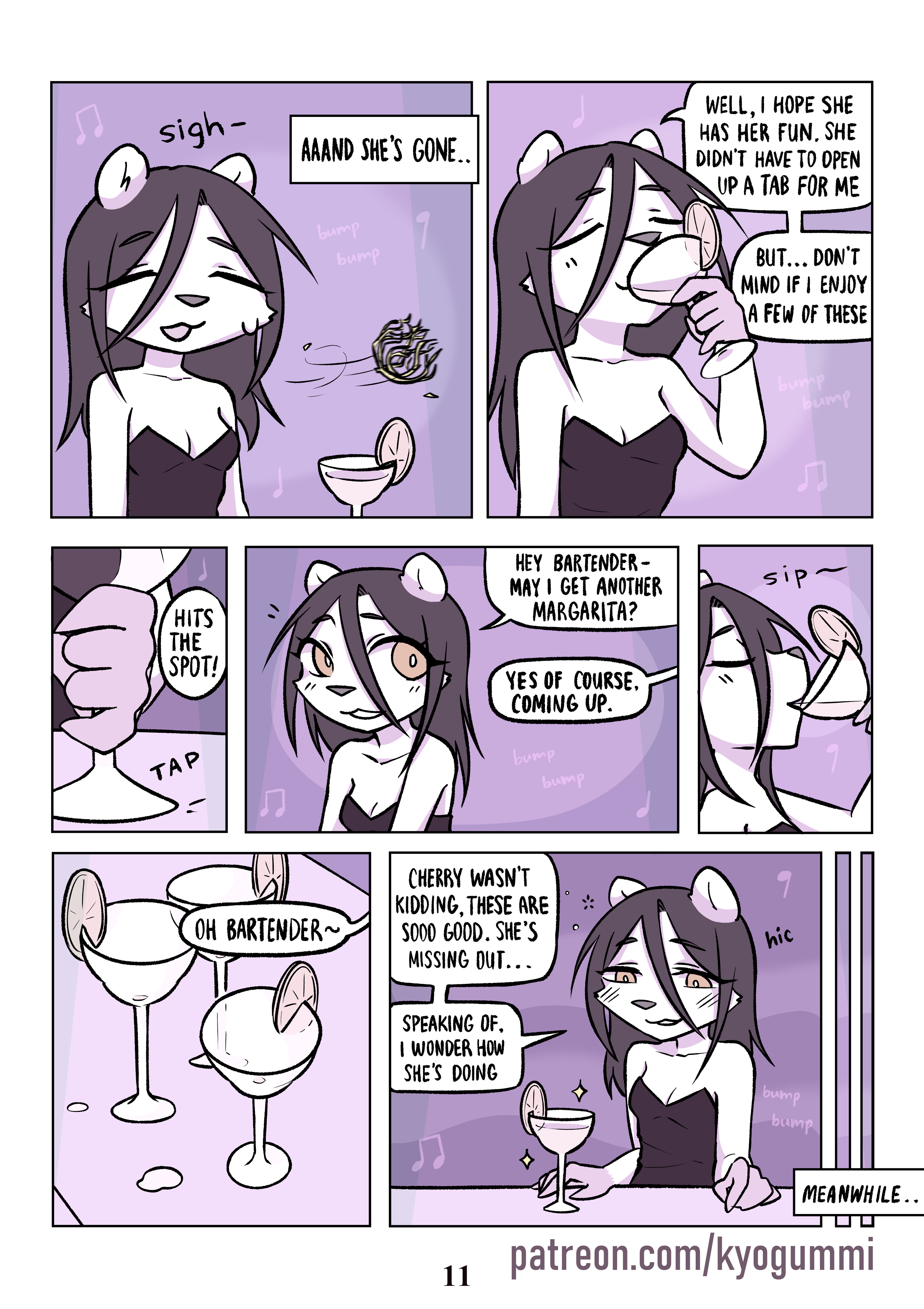 The Wolf and the Wallflower by kyogummi - page 12 of 19 - Furry Comics, Futanari