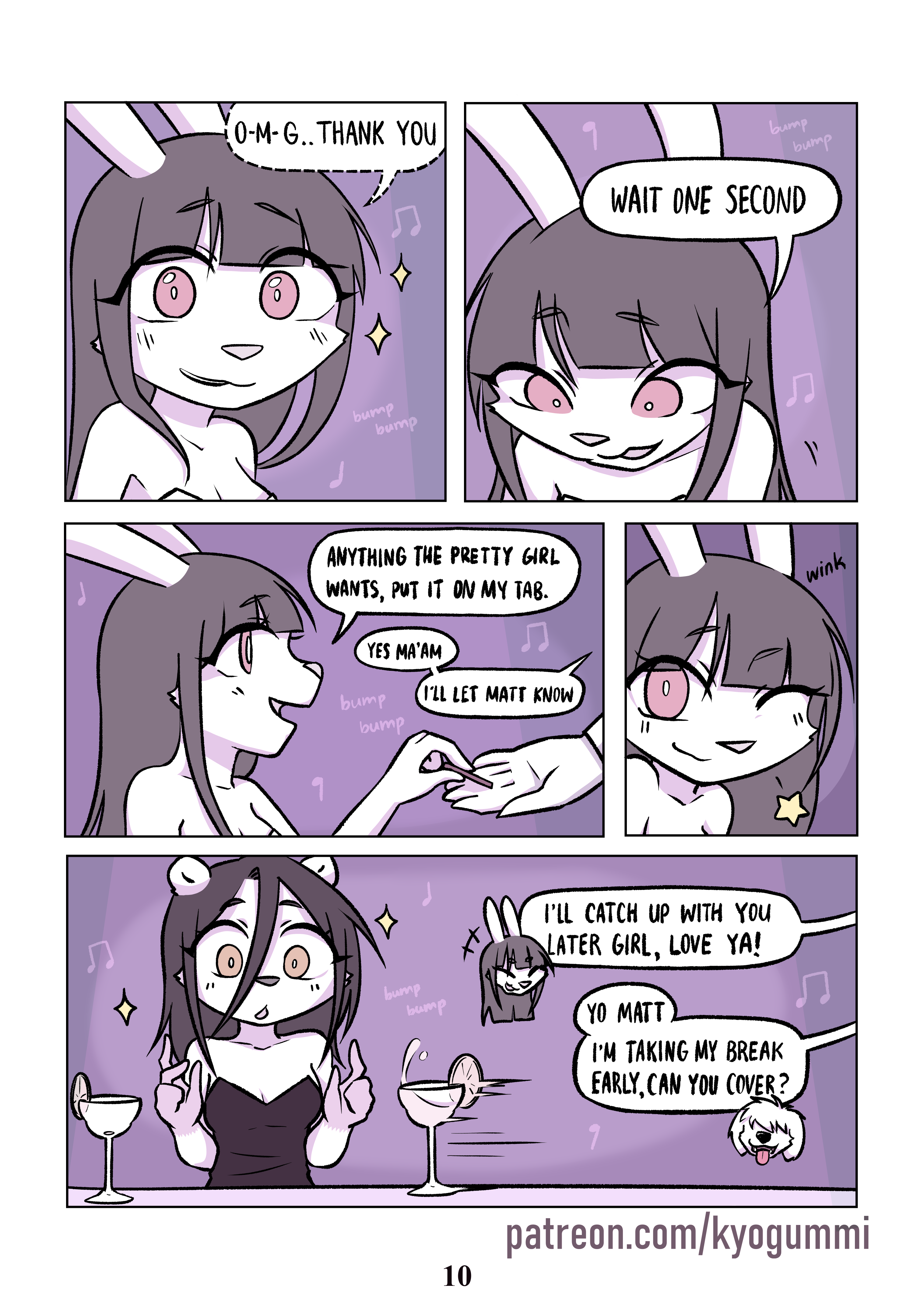 The Wolf and the Wallflower by kyogummi - page 11 of 19 - Furry Comics, Futanari