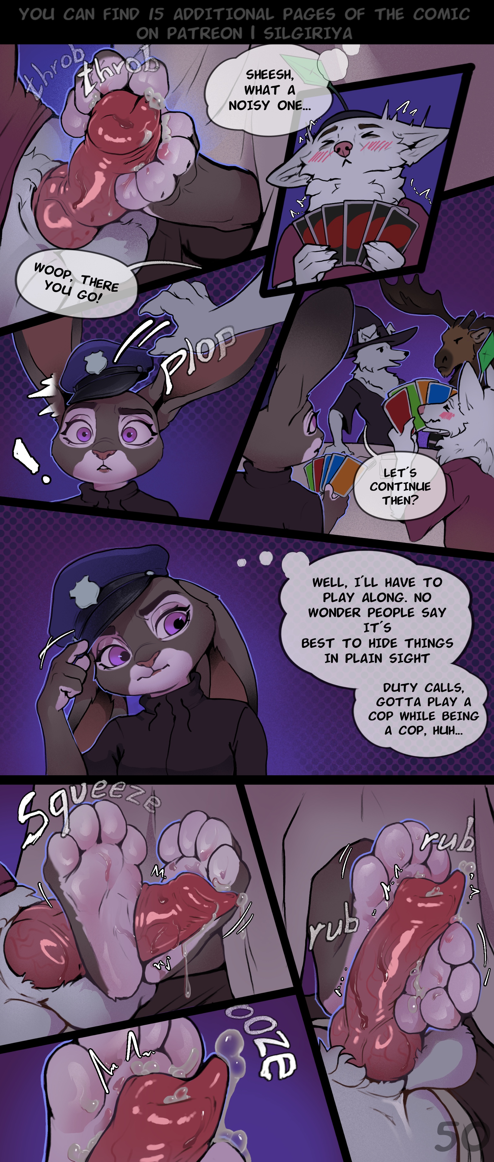 Undercover Fun by Acupa - page 54 of 54 - Furry Comics