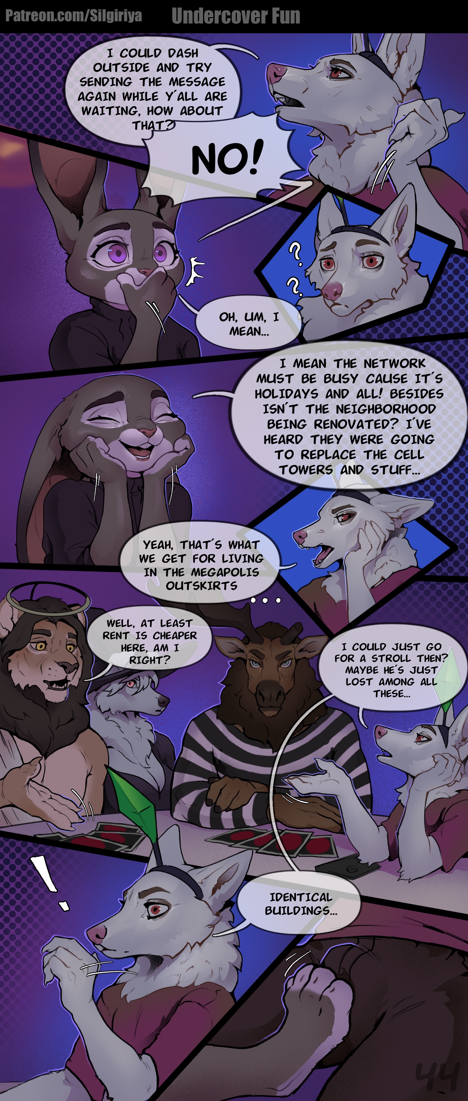 Undercover Fun by Acupa - page 48 of 52 - Furry Comics